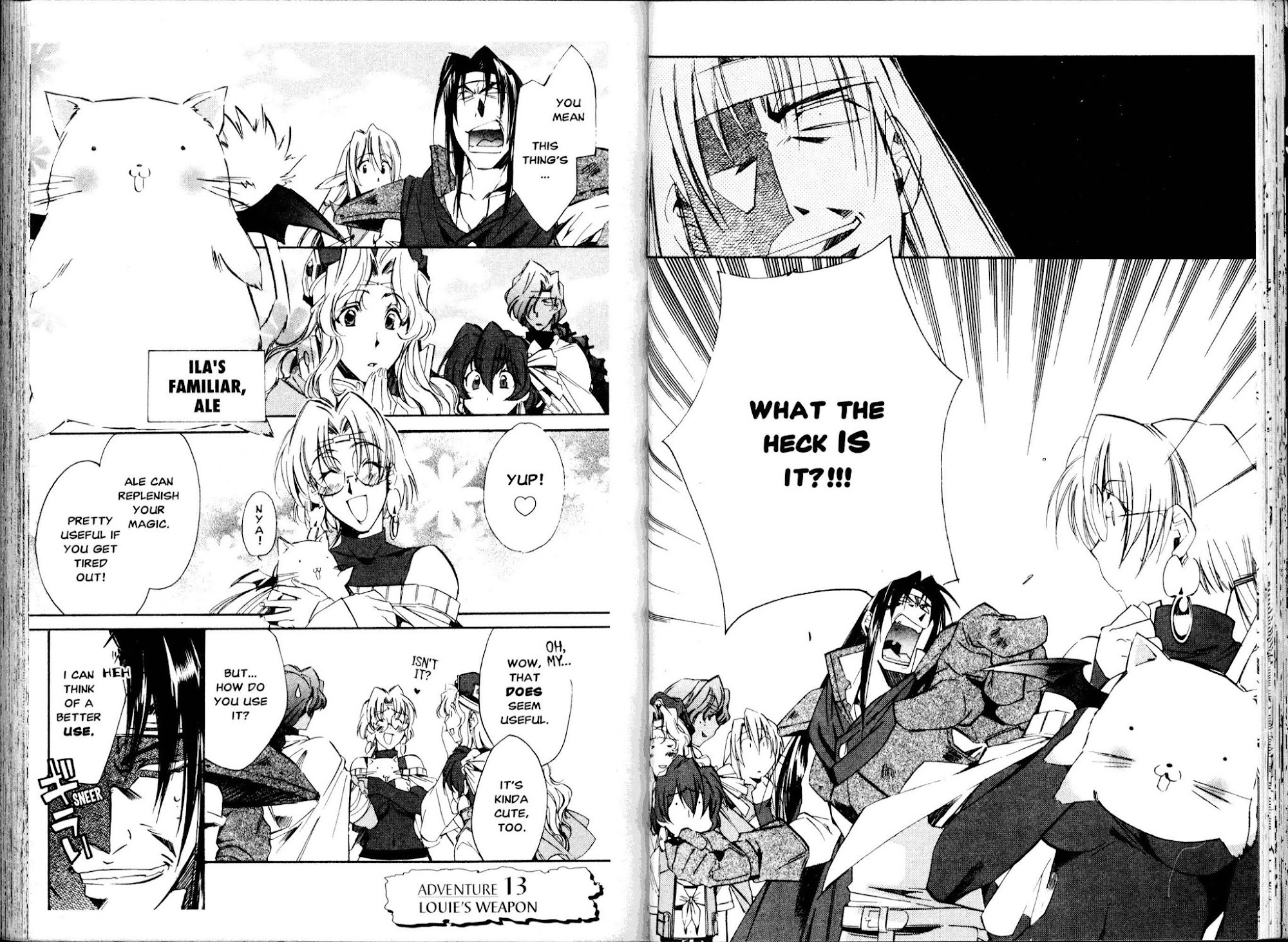 Mahou Senshi Louie Chapter 13 page 1 - Chapter 13: Louie's Weapon