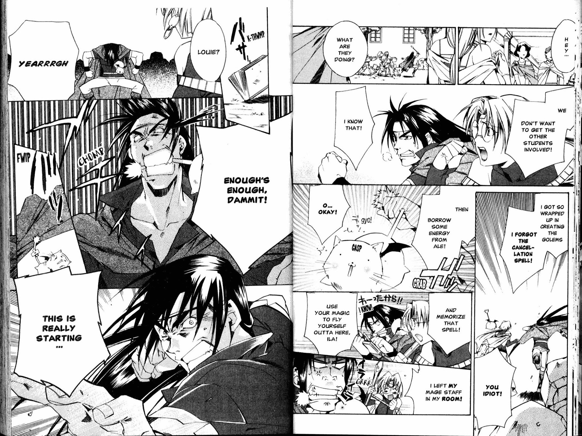 Mahou Senshi Louie Chapter 17 page 13 - Chapter 17: Intensive Training! The Sorcerer's Guild