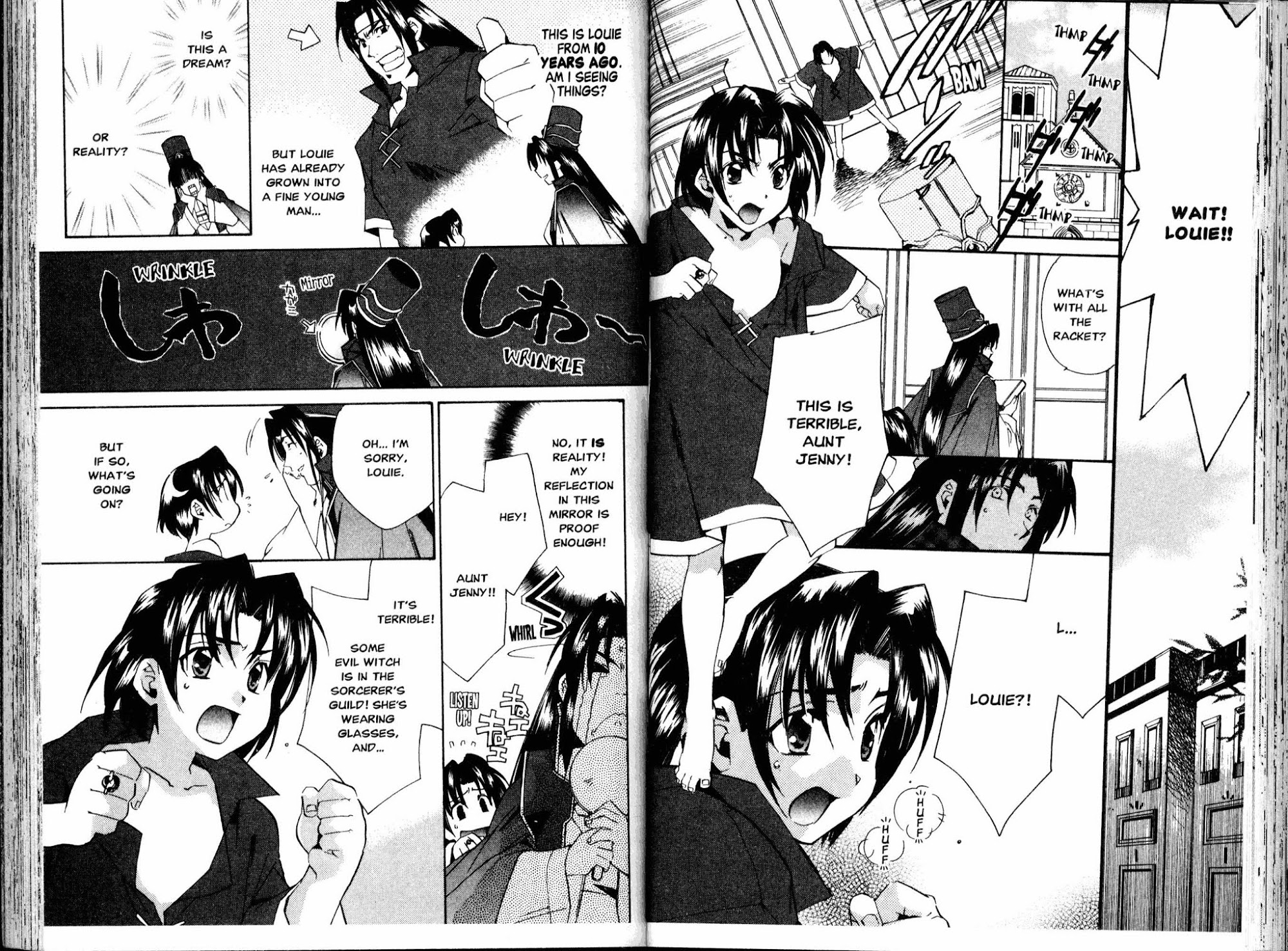 Mahou Senshi Louie Chapter 20 page 2 - Chapter 20: The Ring of Time