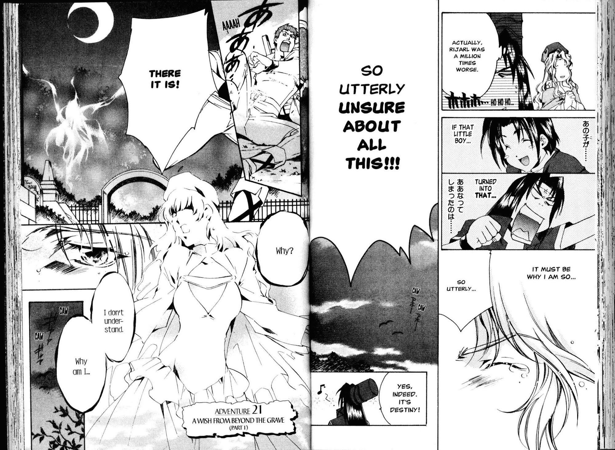 Mahou Senshi Louie Chapter 21 page 1 - Chapter 21: A Wish From Beyond the Grave (Part 1)