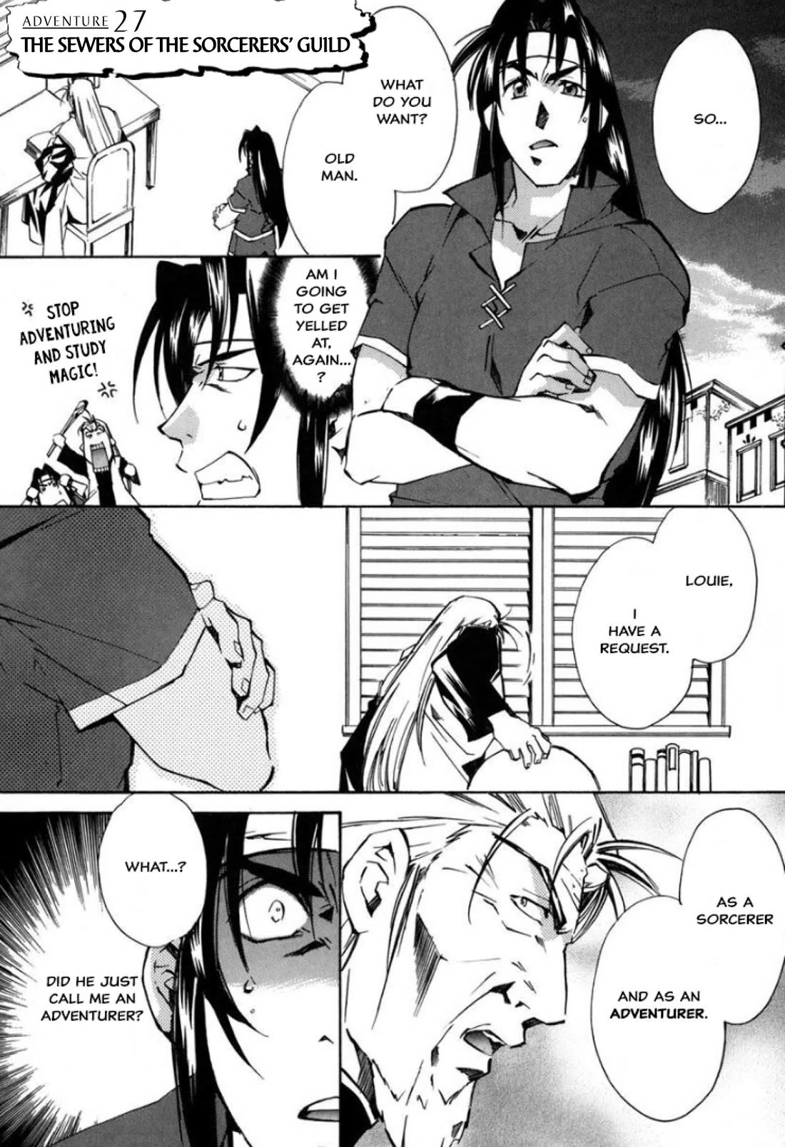 Mahou Senshi Louie Chapter 27 page 1 - Chapter 27: The Sewers of the Sorcerers’ Guild