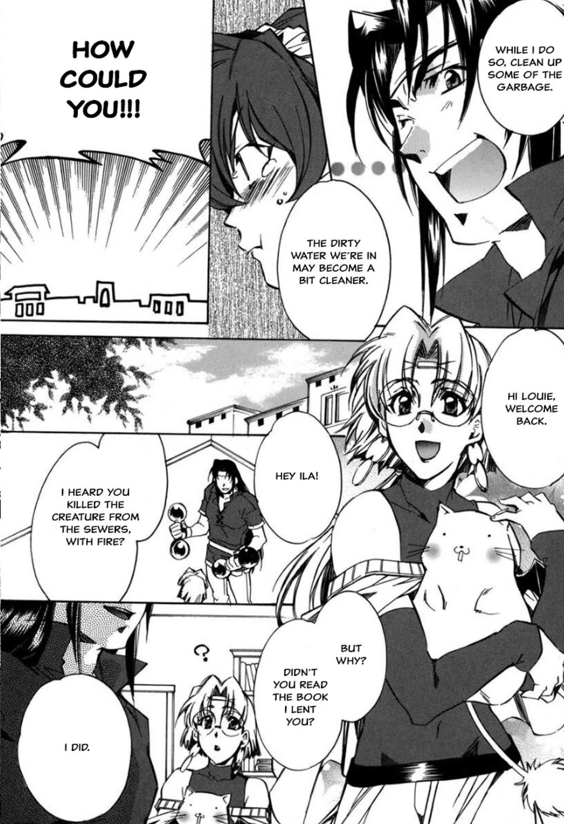 Mahou Senshi Louie Chapter 27 page 22 - Chapter 27: The Sewers of the Sorcerers’ Guild