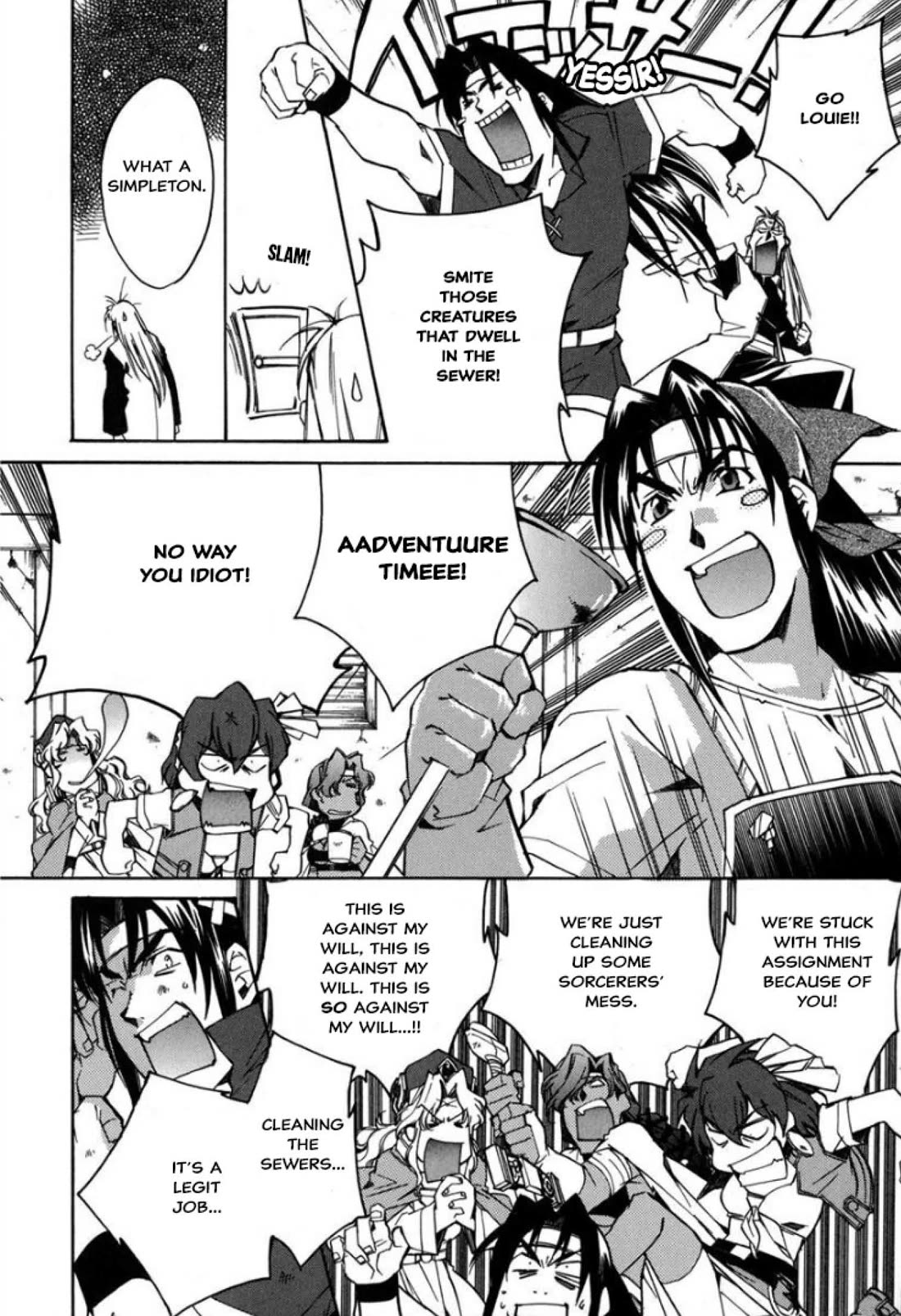 Mahou Senshi Louie Chapter 27 page 6 - Chapter 27: The Sewers of the Sorcerers’ Guild