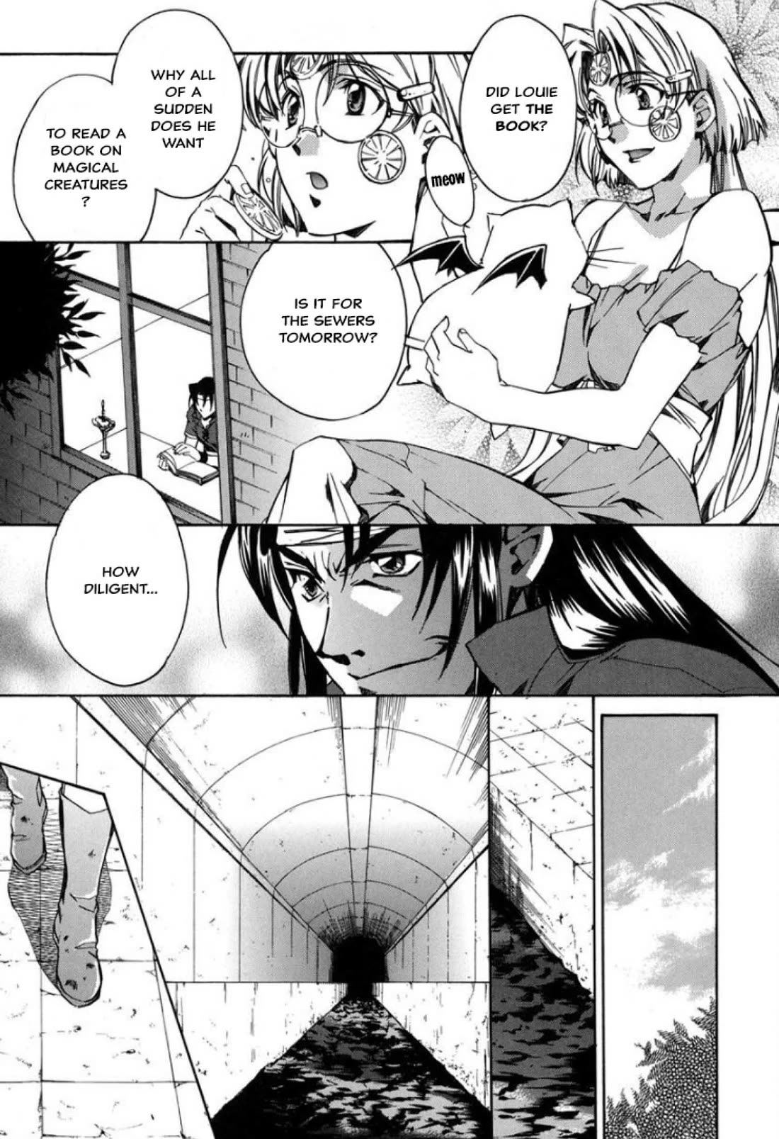 Mahou Senshi Louie Chapter 27 page 9 - Chapter 27: The Sewers of the Sorcerers’ Guild