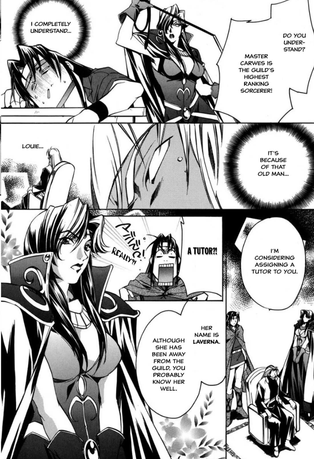 Mahou Senshi Louie Chapter 28 page 4 - Chapter 28: The Tutor is…a Witch?!