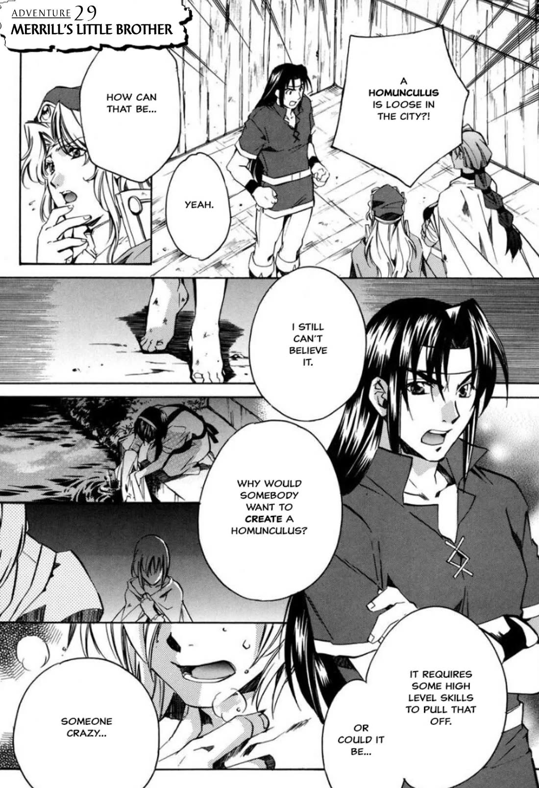 Mahou Senshi Louie Chapter 29 page 1 - Chapter 29: Merrill’s Little Brother