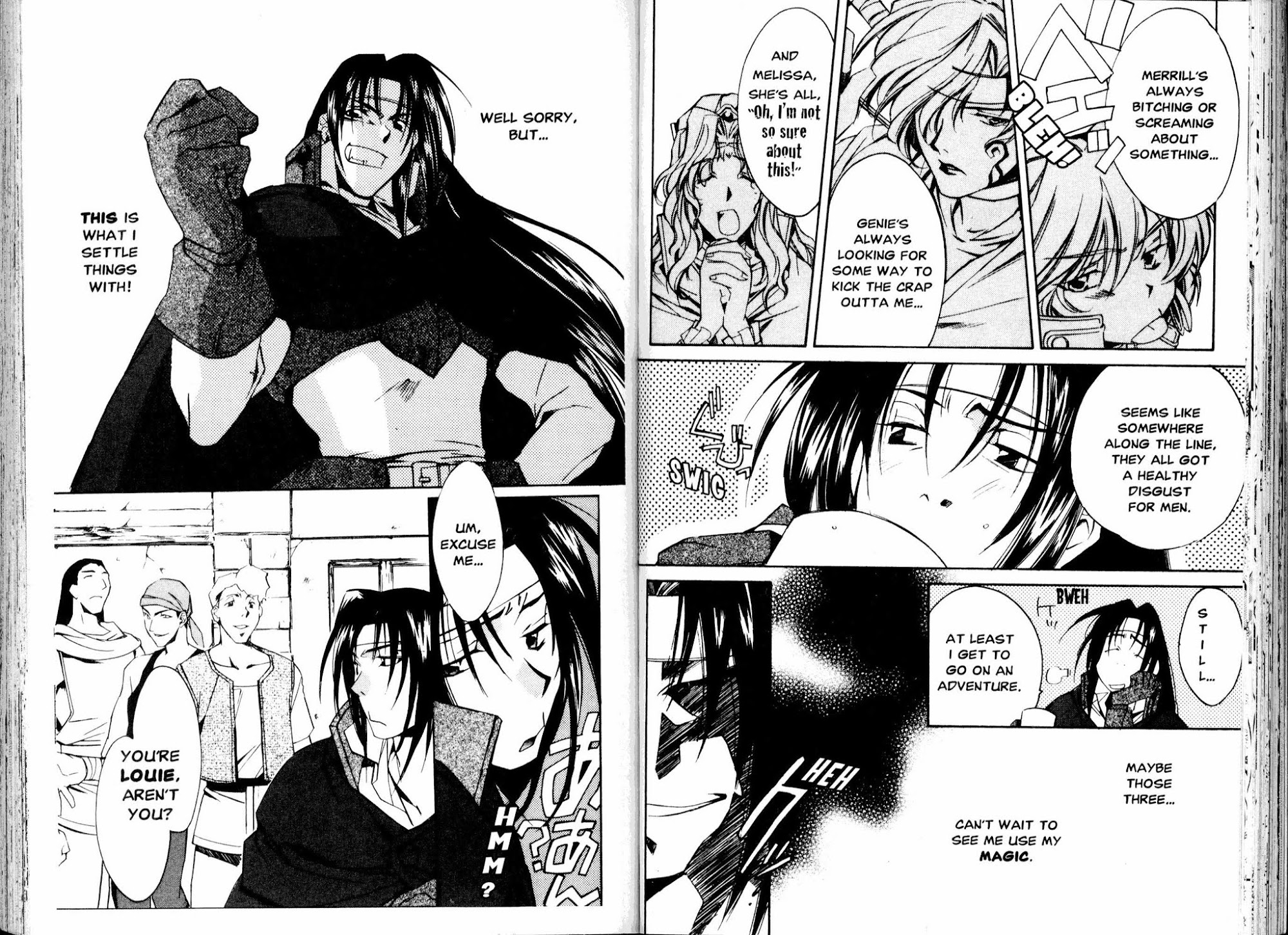 Mahou Senshi Louie Chapter 3 page 9 - Chapter 3: Storm of Reluctance