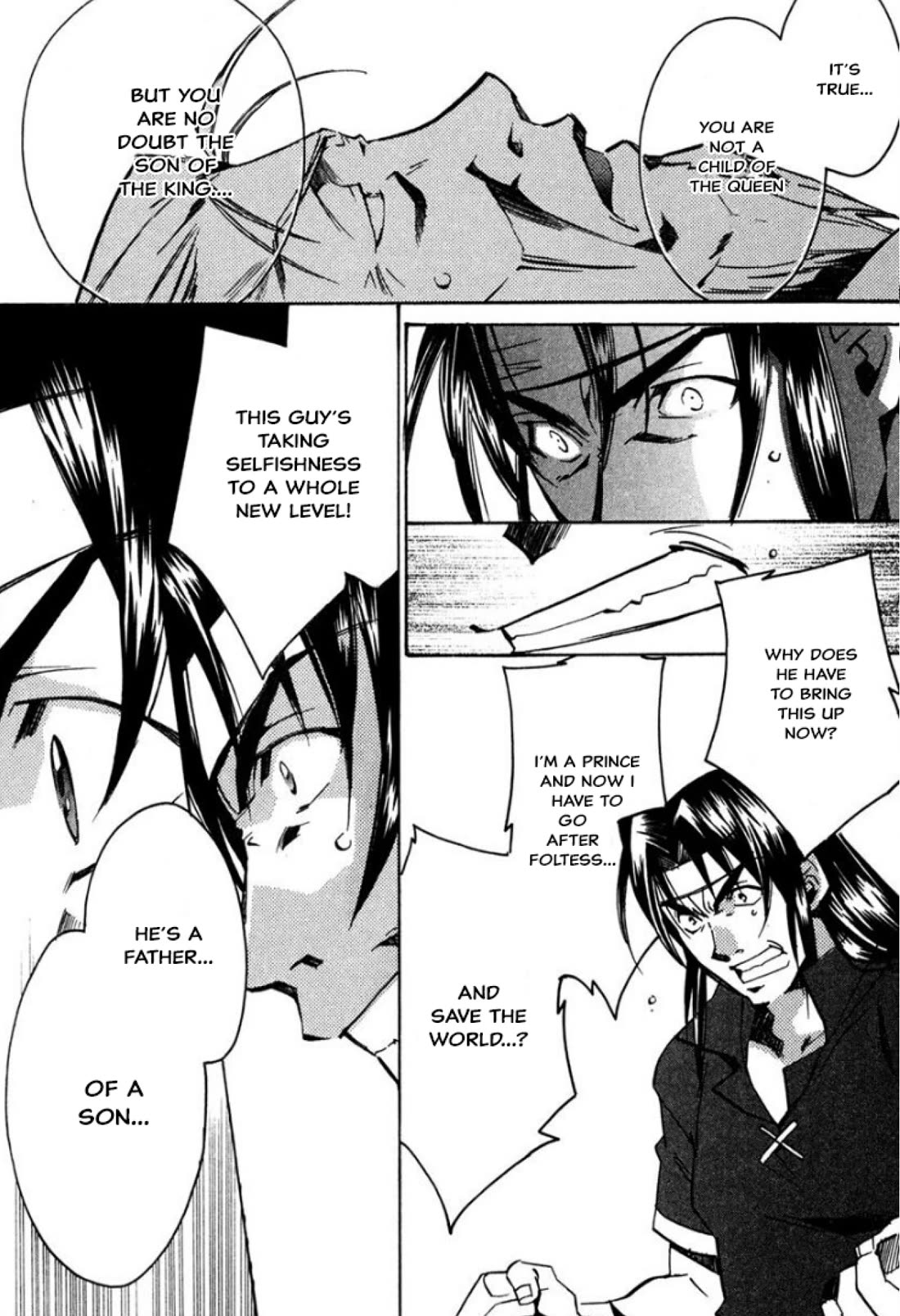 Mahou Senshi Louie Chapter 32 page 11 - Chapter 32: Father and Son