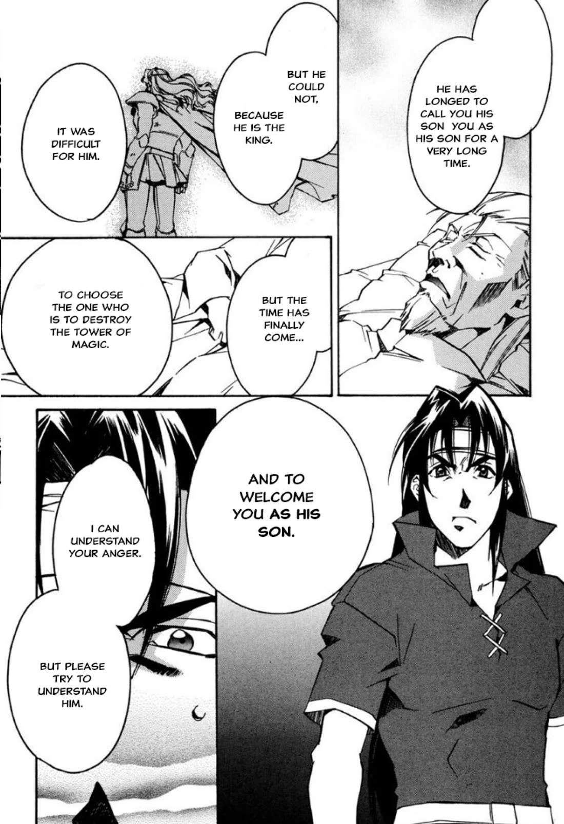 Mahou Senshi Louie Chapter 32 page 12 - Chapter 32: Father and Son