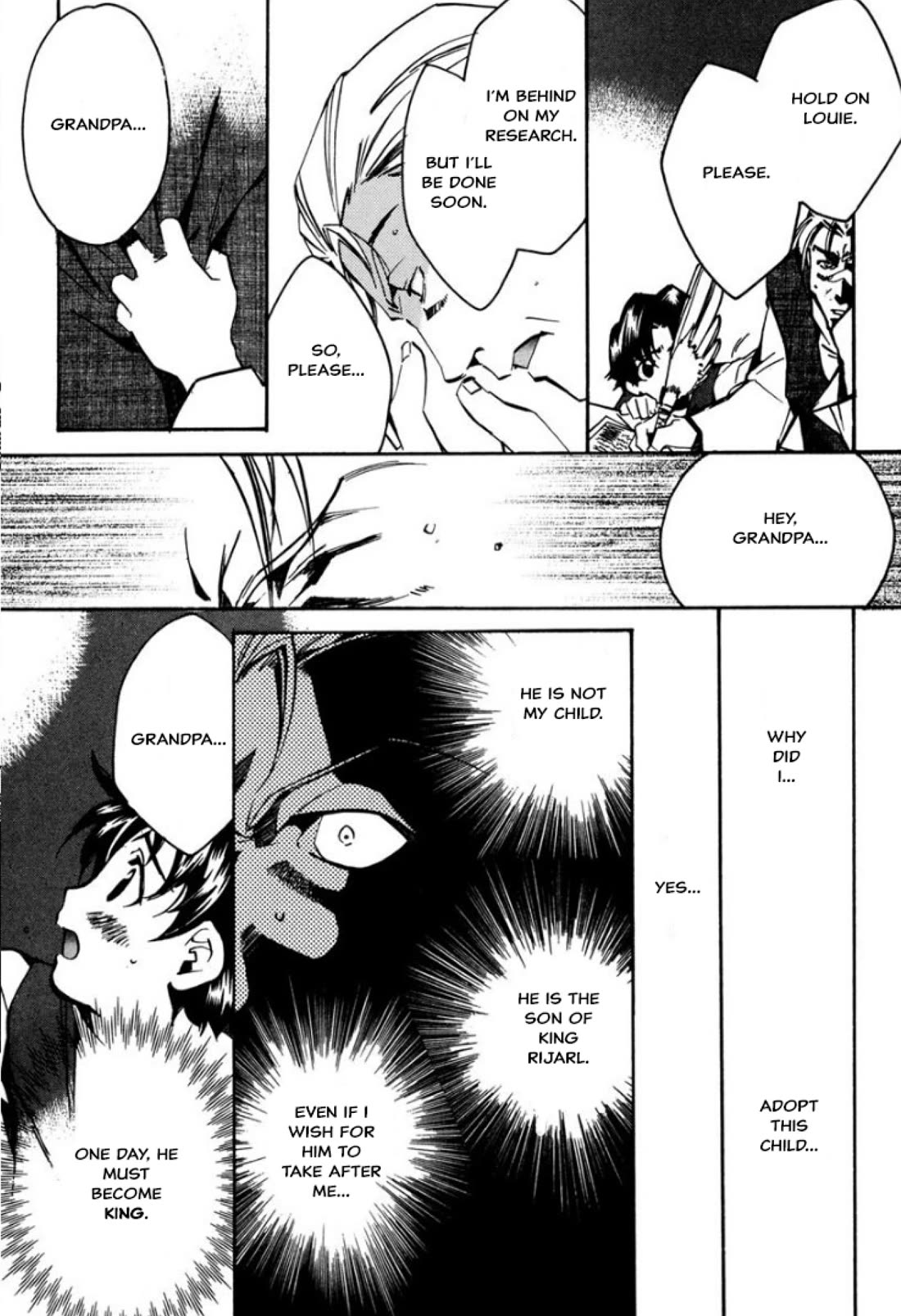 Mahou Senshi Louie Chapter 32 page 16 - Chapter 32: Father and Son