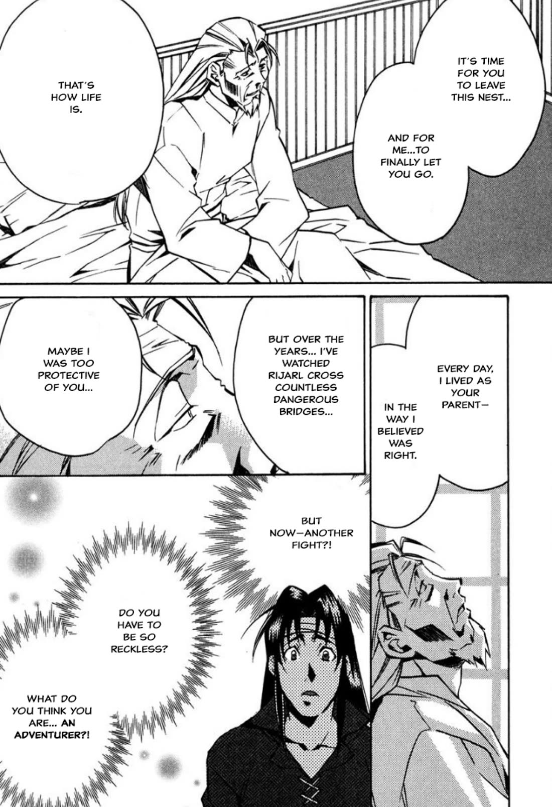 Mahou Senshi Louie Chapter 32 page 23 - Chapter 32: Father and Son