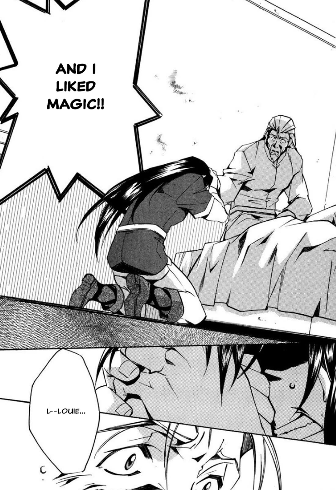 Mahou Senshi Louie Chapter 32 page 29 - Chapter 32: Father and Son