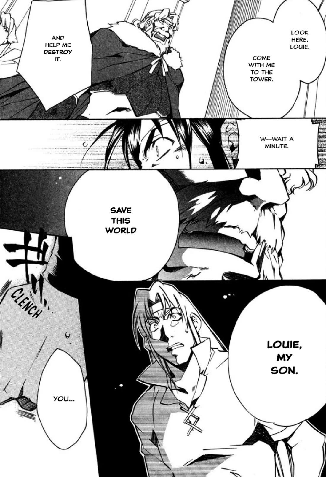 Mahou Senshi Louie Chapter 32 page 7 - Chapter 32: Father and Son