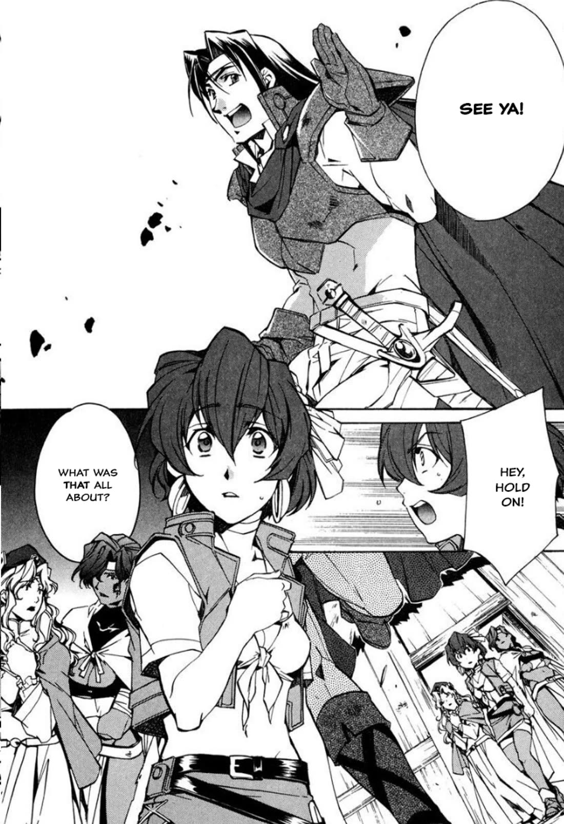 Mahou Senshi Louie Chapter 33 page 11 - Chapter 33: See Ya!