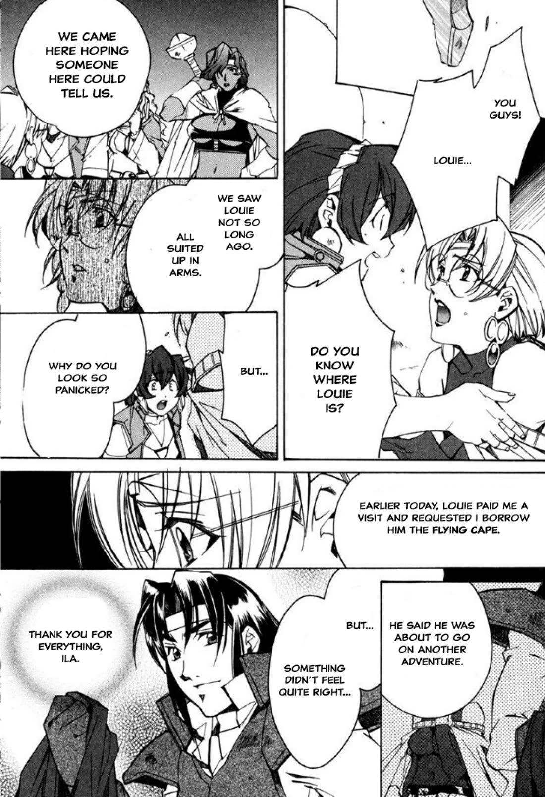 Mahou Senshi Louie Chapter 33 page 15 - Chapter 33: See Ya!