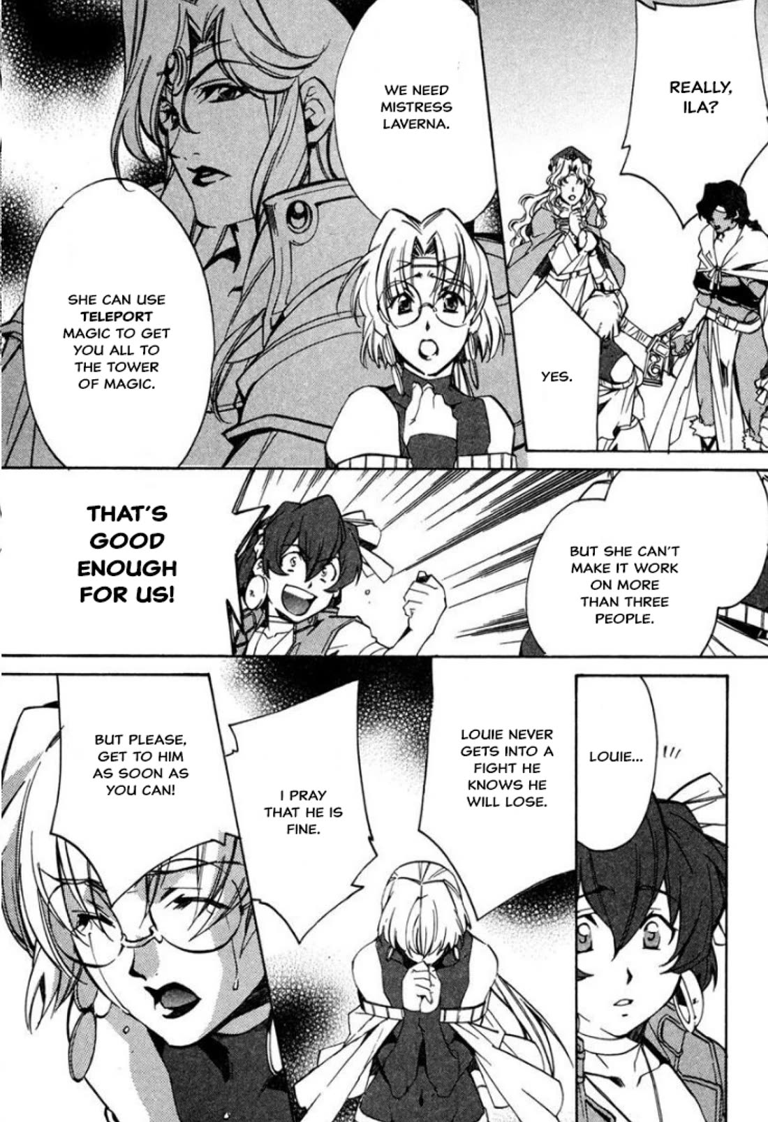 Mahou Senshi Louie Chapter 34 page 14 - Chapter 34: The Tower of Magic