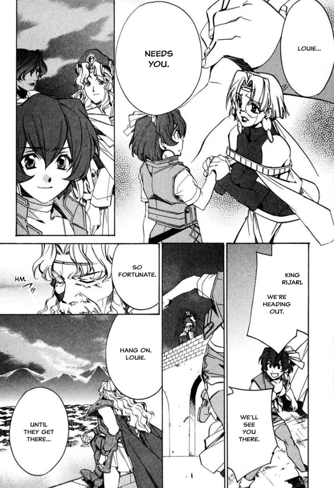 Mahou Senshi Louie Chapter 34 page 15 - Chapter 34: The Tower of Magic