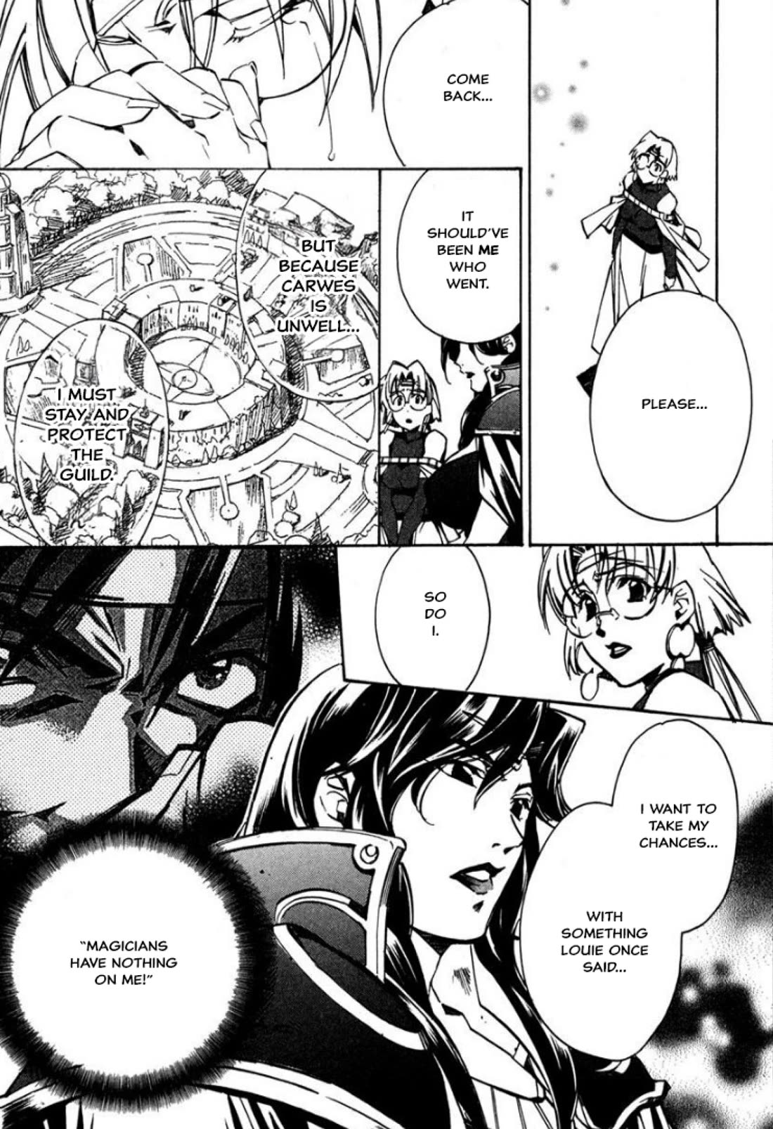 Mahou Senshi Louie Chapter 34 page 23 - Chapter 34: The Tower of Magic