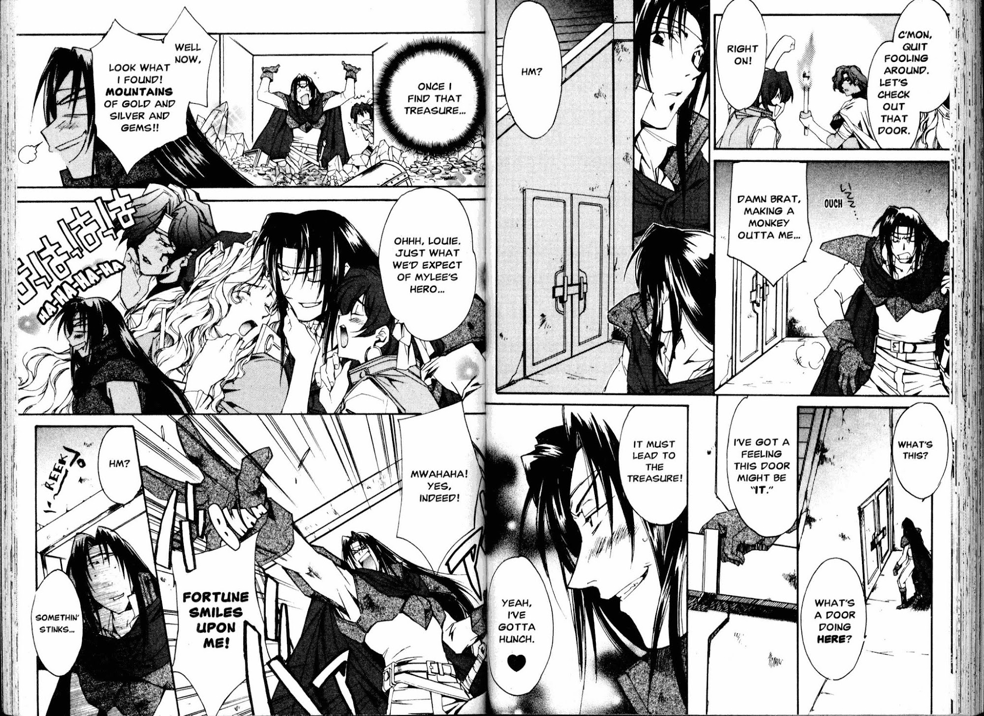 Mahou Senshi Louie Chapter 4 page 12 - Chapter 4: The Hidden Treasure in the Ruins