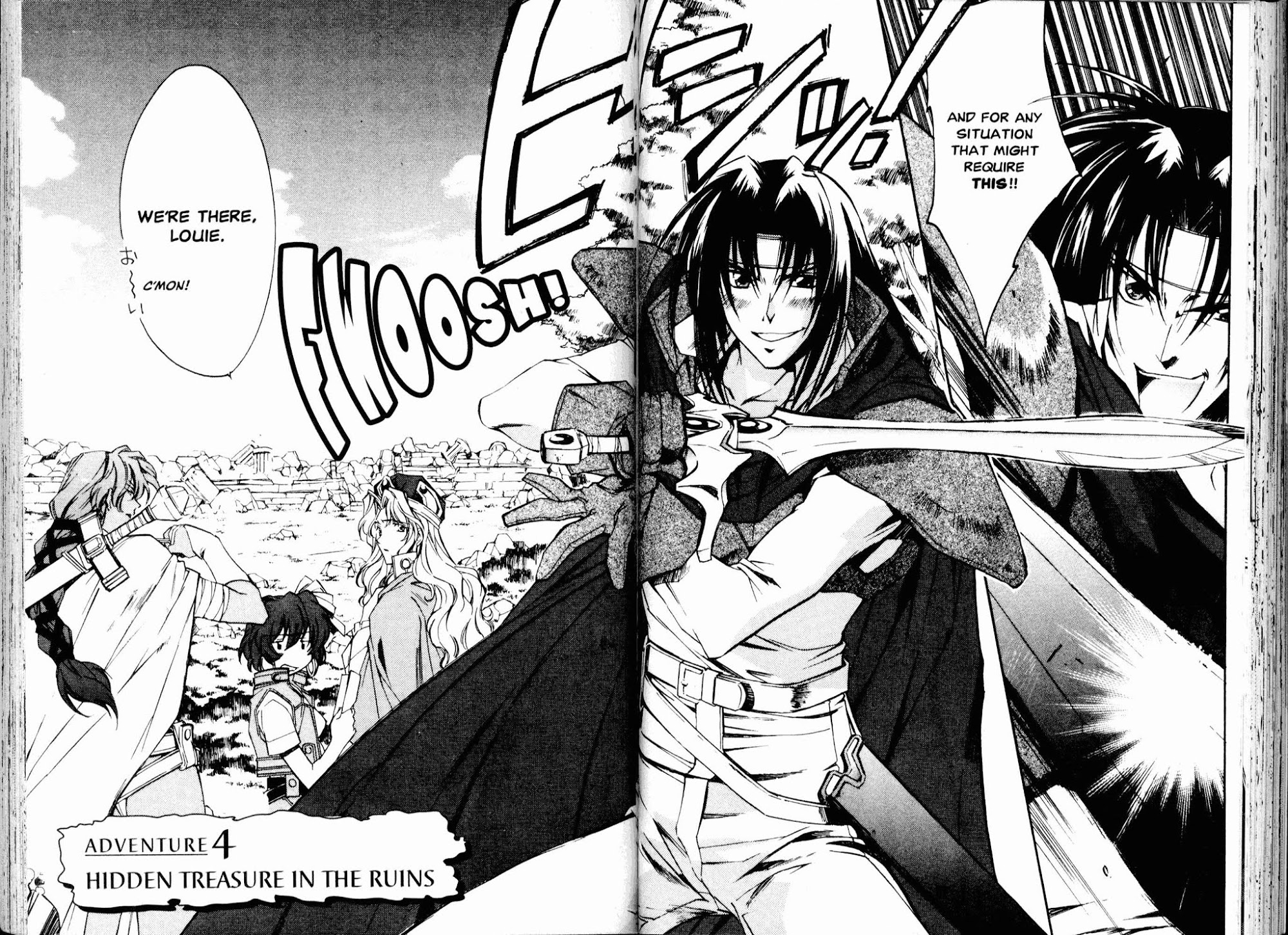 Mahou Senshi Louie Chapter 4 page 2 - Chapter 4: The Hidden Treasure in the Ruins