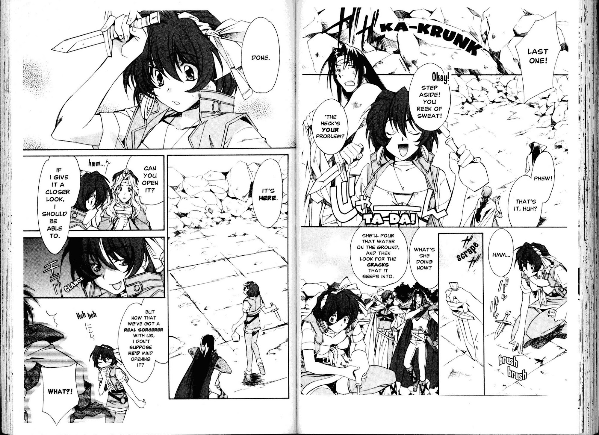 Mahou Senshi Louie Chapter 4 page 8 - Chapter 4: The Hidden Treasure in the Ruins
