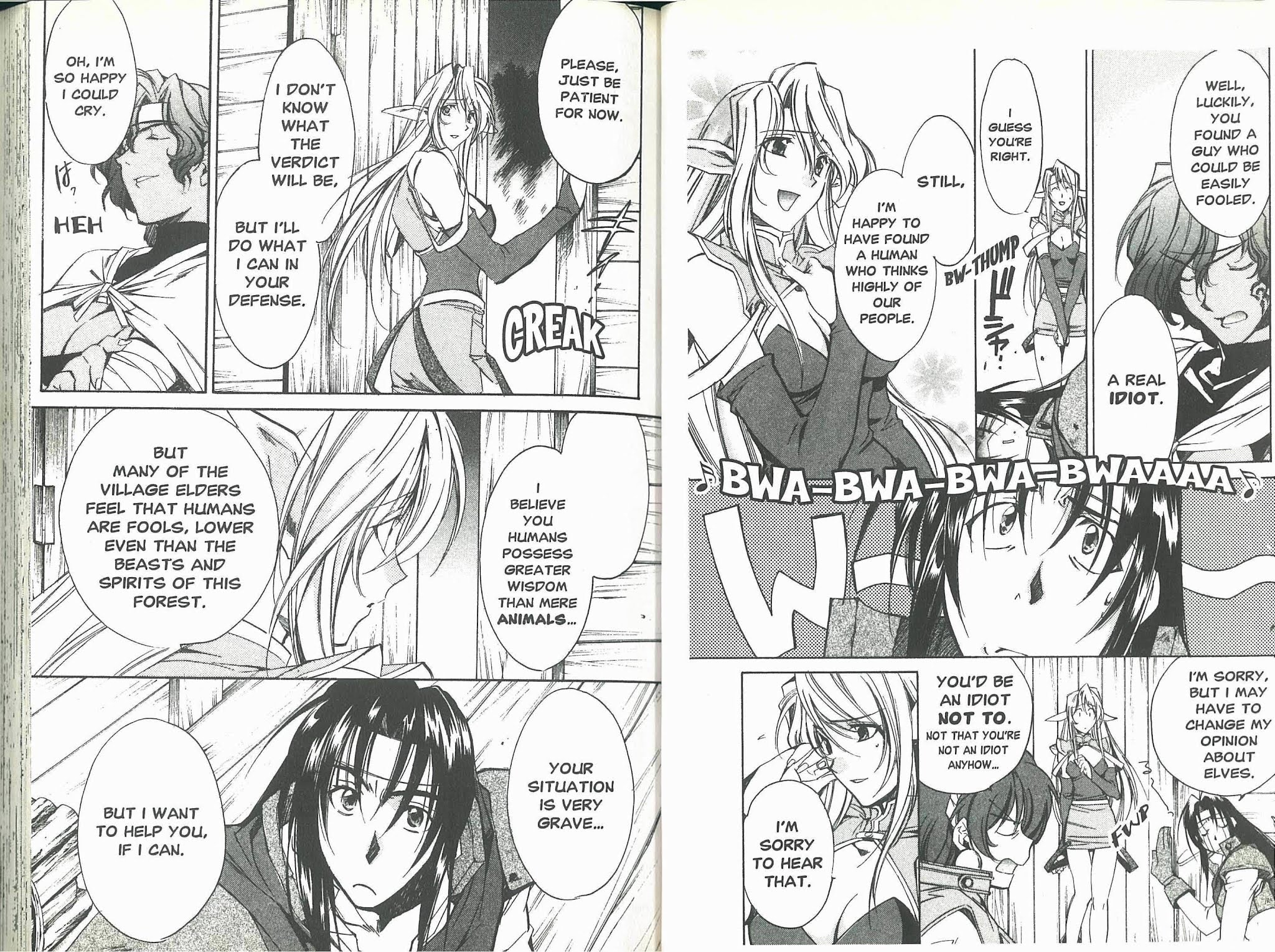 Mahou Senshi Louie Chapter 6 page 12 - Chapter 6: Elves of the Forest
