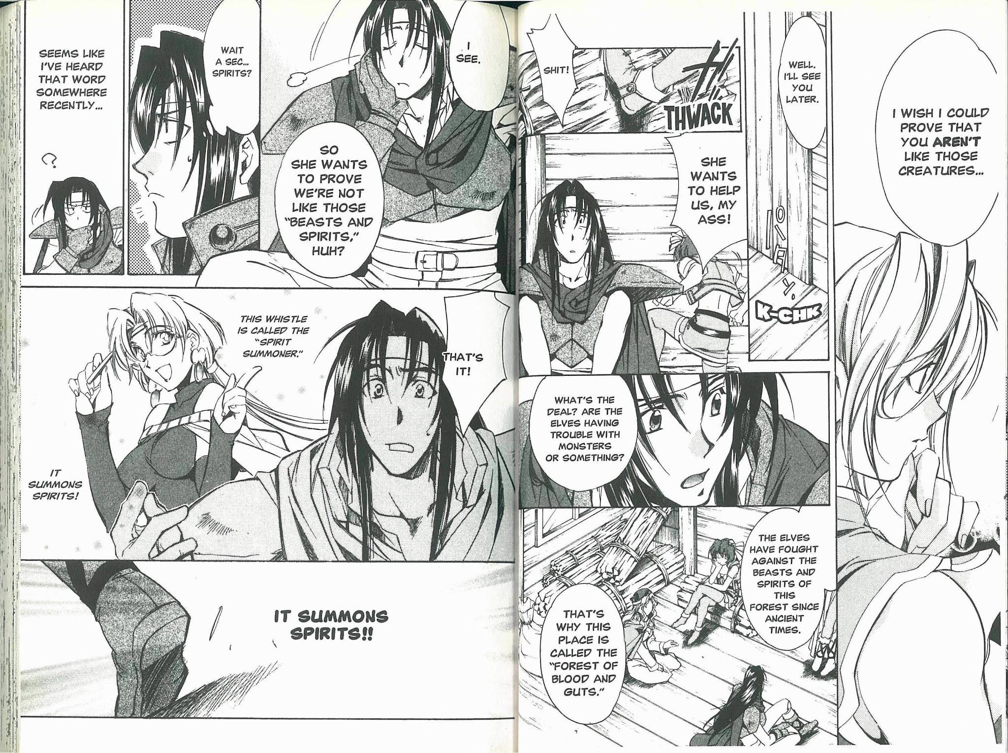 Mahou Senshi Louie Chapter 6 page 13 - Chapter 6: Elves of the Forest