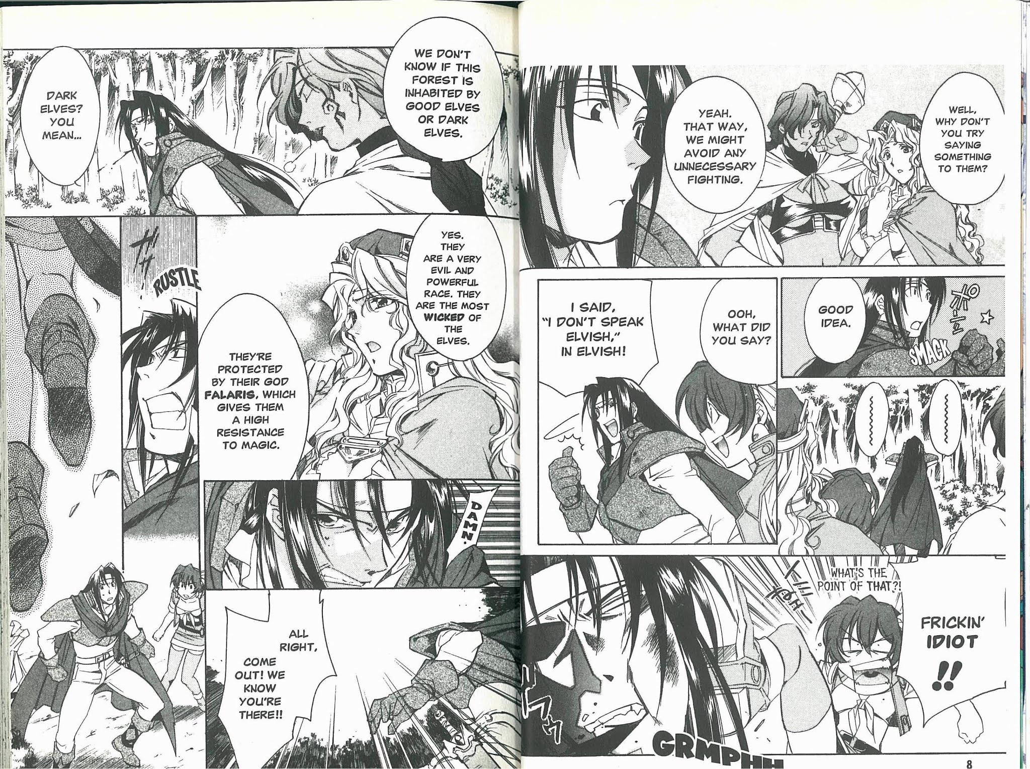 Mahou Senshi Louie Chapter 6 page 6 - Chapter 6: Elves of the Forest