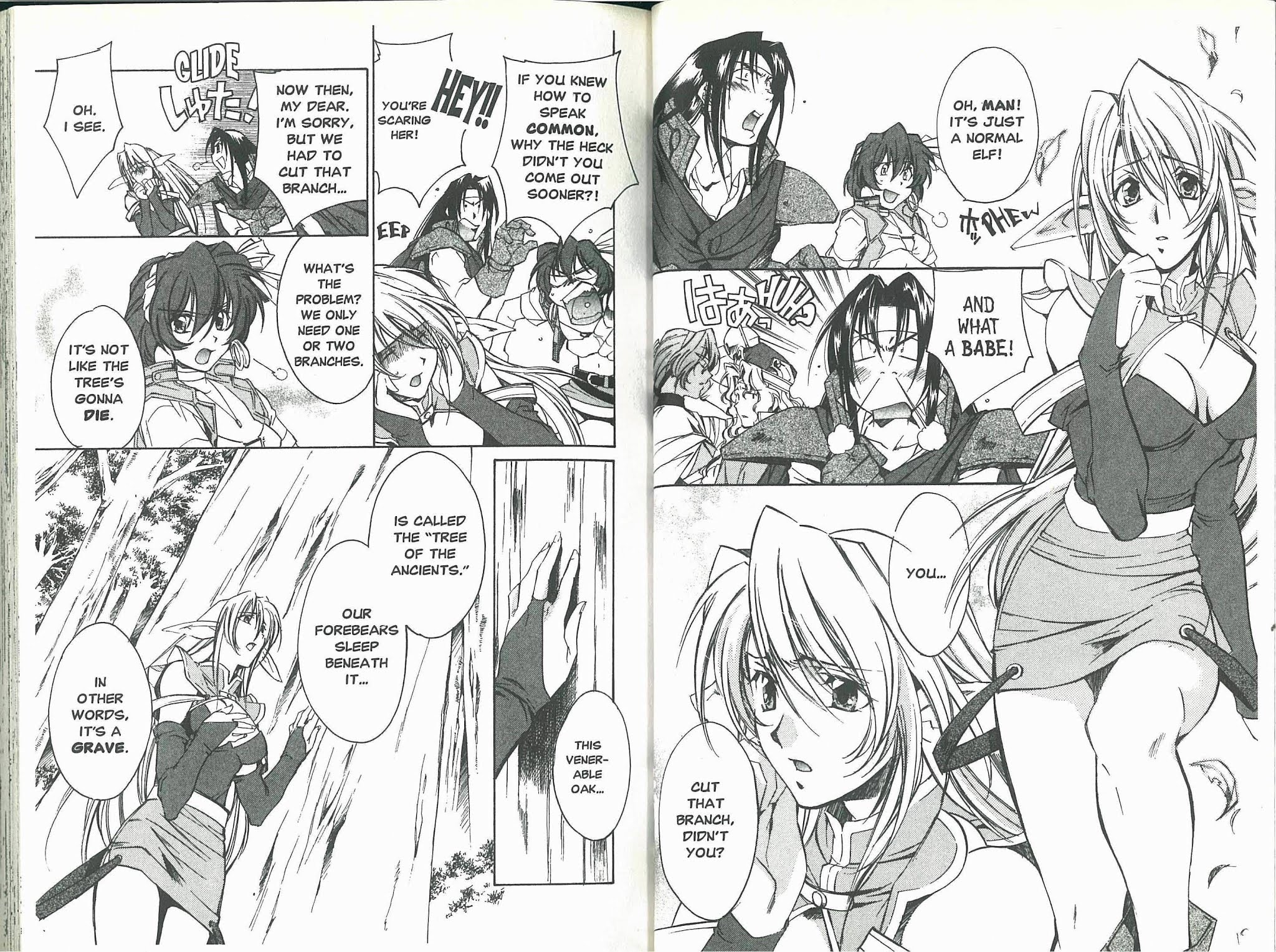 Mahou Senshi Louie Chapter 6 page 7 - Chapter 6: Elves of the Forest