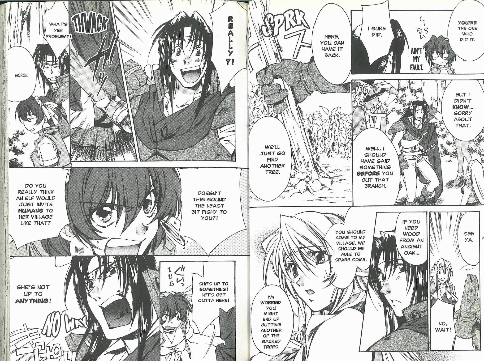 Mahou Senshi Louie Chapter 6 page 8 - Chapter 6: Elves of the Forest