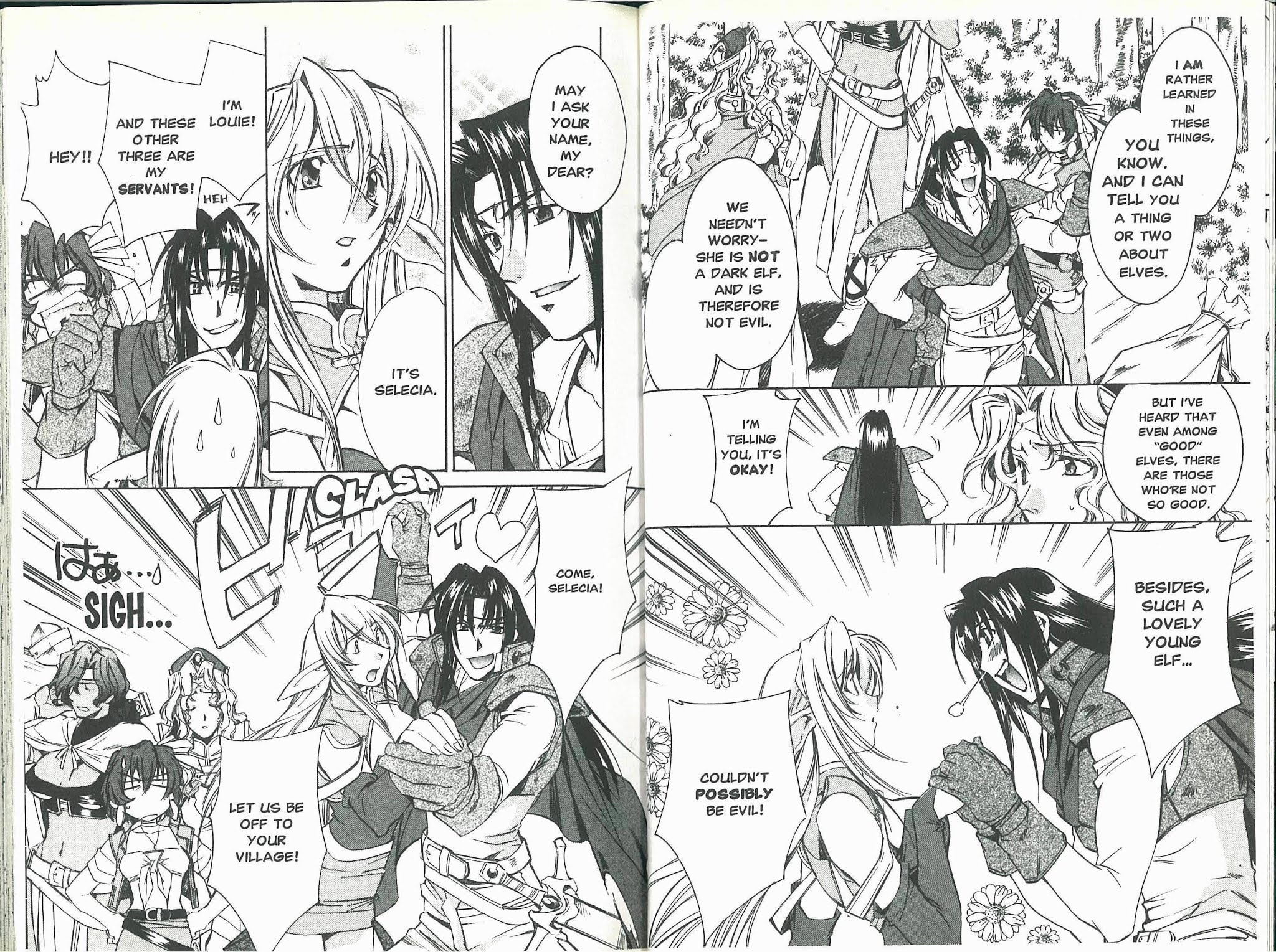 Mahou Senshi Louie Chapter 6 page 9 - Chapter 6: Elves of the Forest