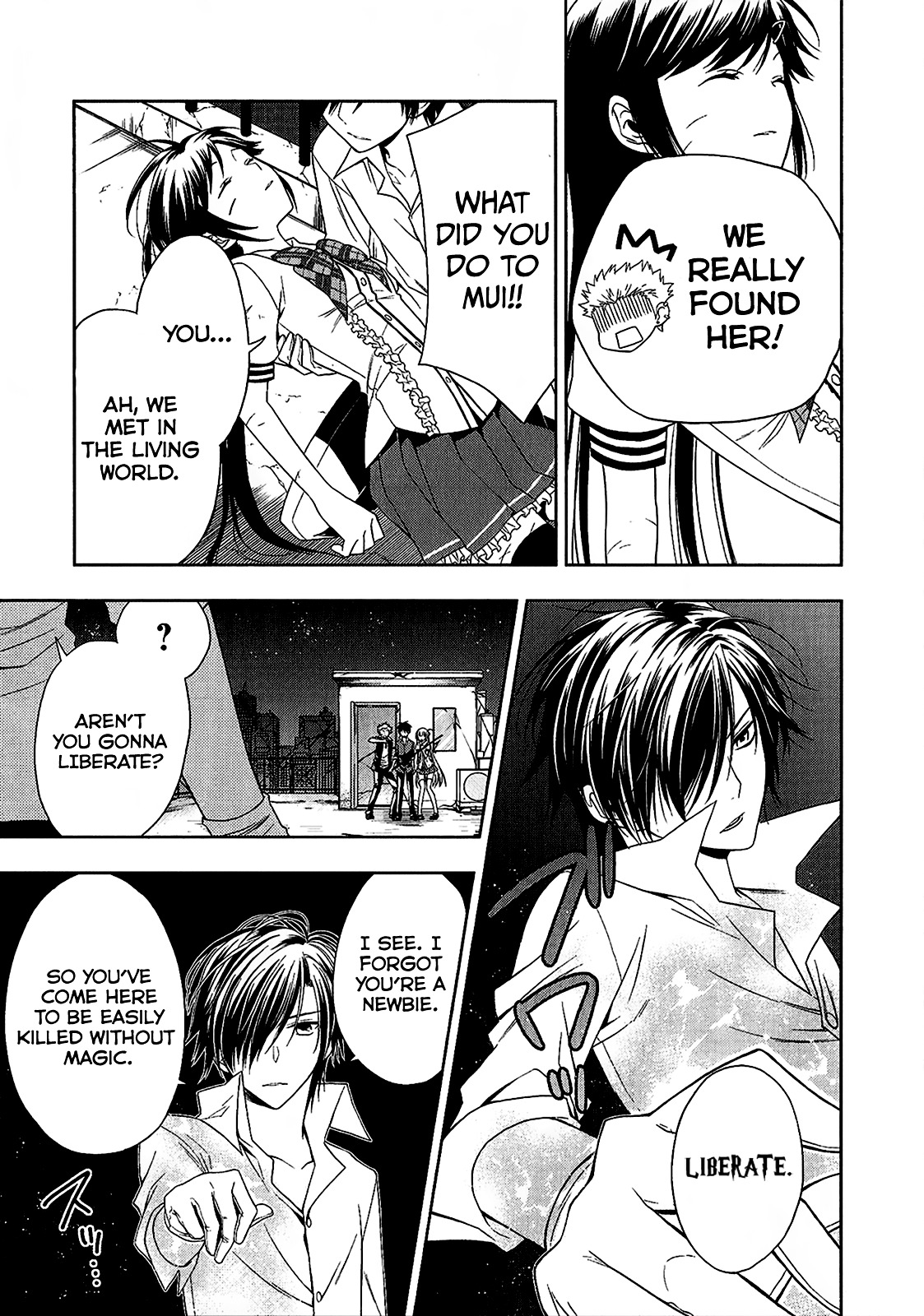 Mahou Sensou Chapter 10 page 12 - Chapter 10 : Vermillion of Charging