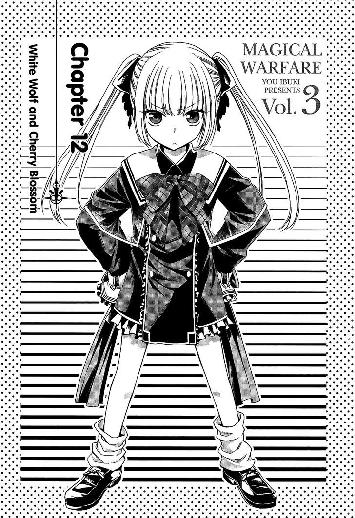 Mahou Sensou Chapter 12 page 2 - Chapter 12 : White Wolf and Cherry Blossom