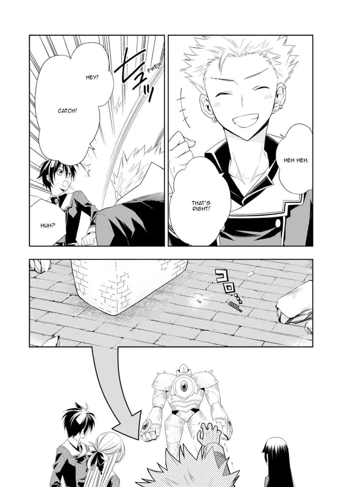 Mahou Sensou Chapter 13 page 10 - Chapter 13: Quartet in the Test