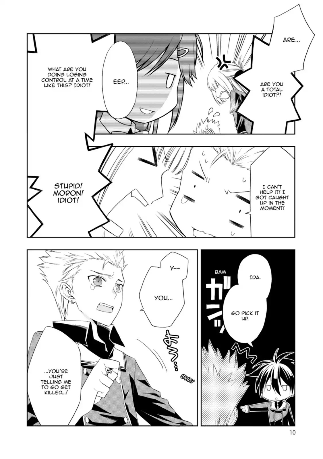 Mahou Sensou Chapter 13 page 11 - Chapter 13: Quartet in the Test