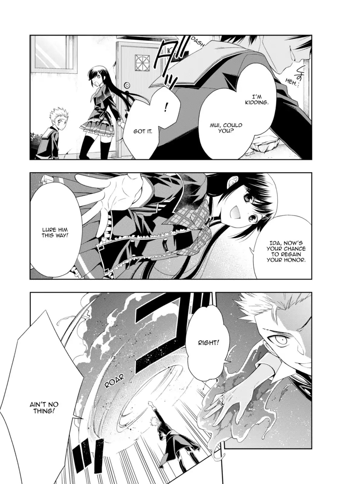 Mahou Sensou Chapter 13 page 12 - Chapter 13: Quartet in the Test