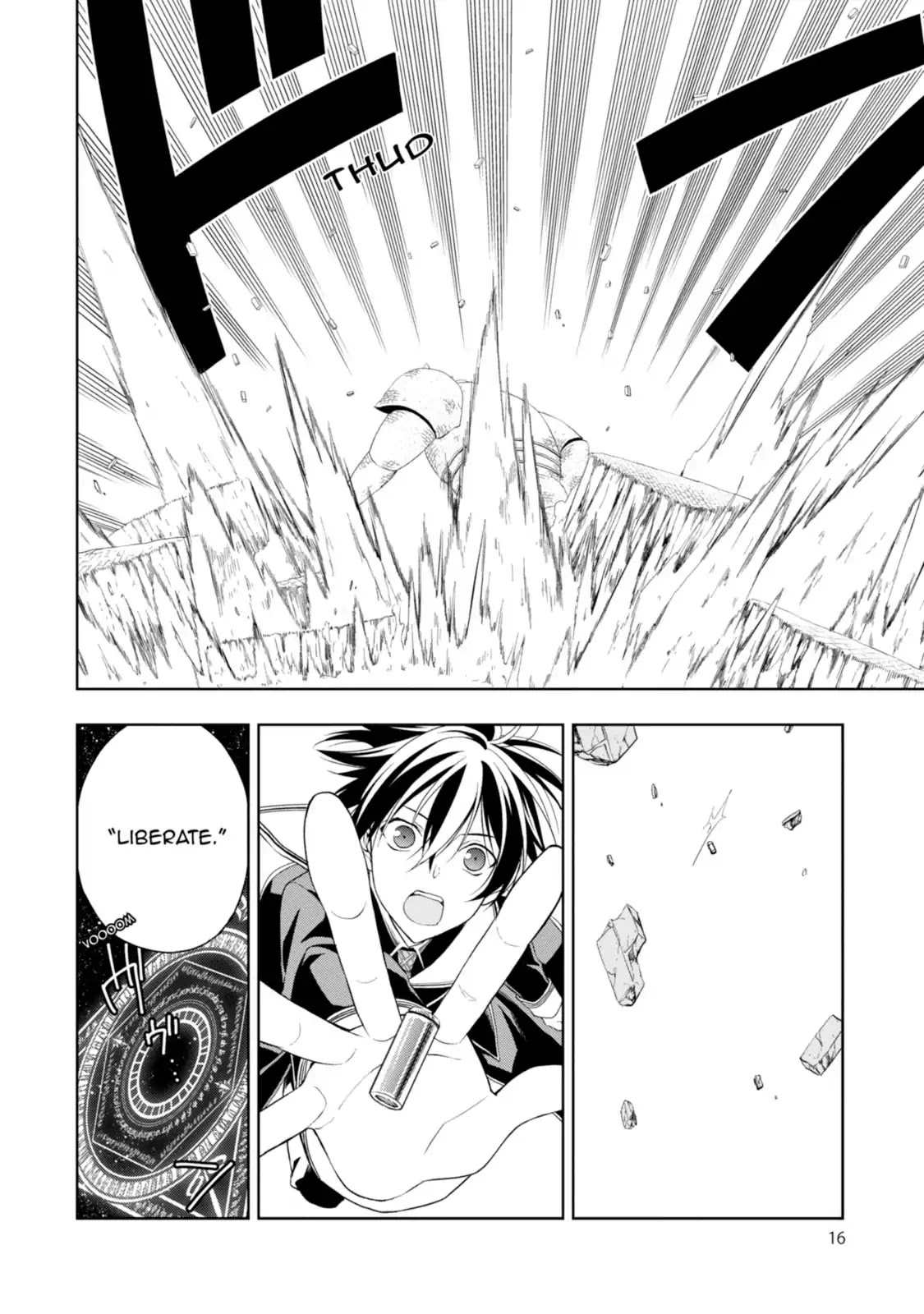 Mahou Sensou Chapter 13 page 17 - Chapter 13: Quartet in the Test