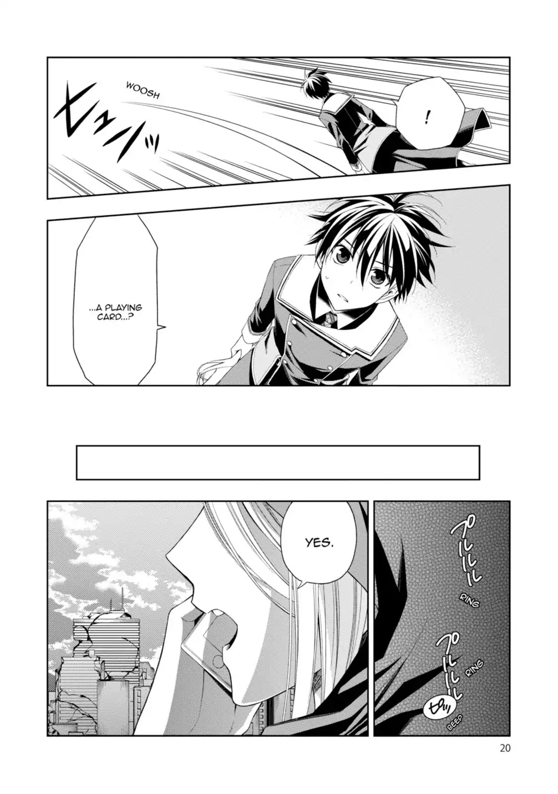 Mahou Sensou Chapter 13 page 20 - Chapter 13: Quartet in the Test