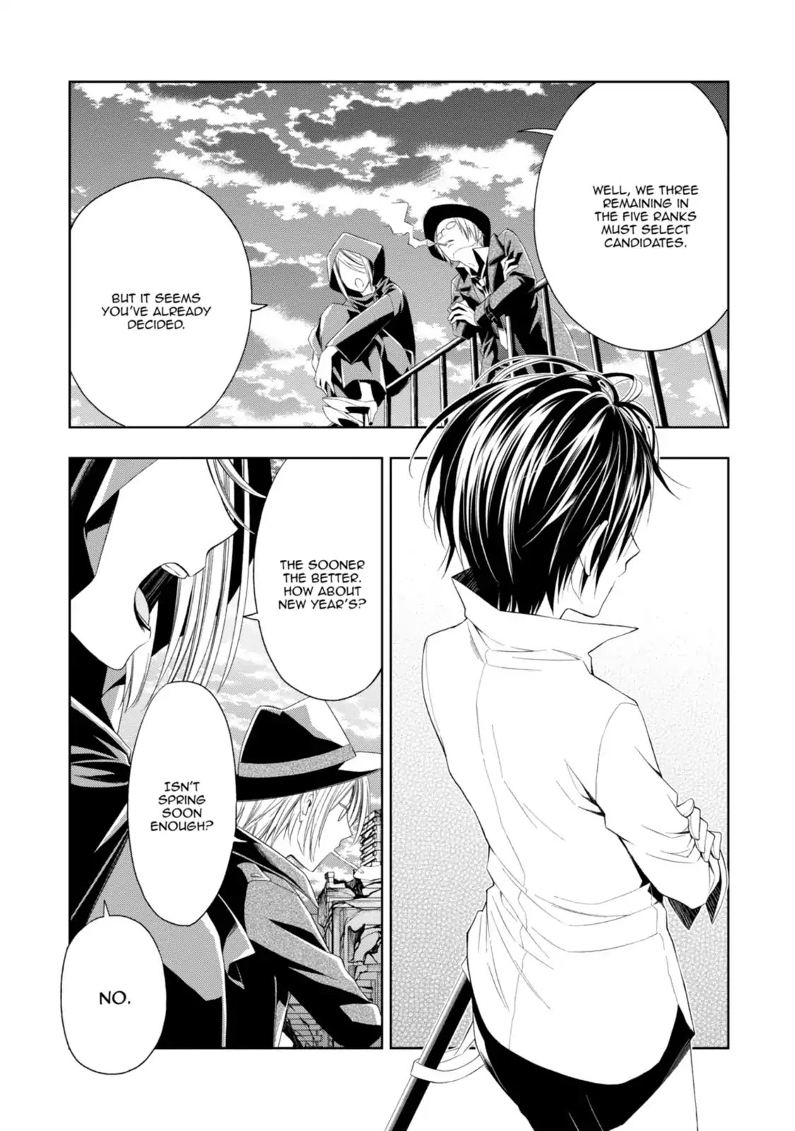 Mahou Sensou Chapter 13 page 23 - Chapter 13: Quartet in the Test