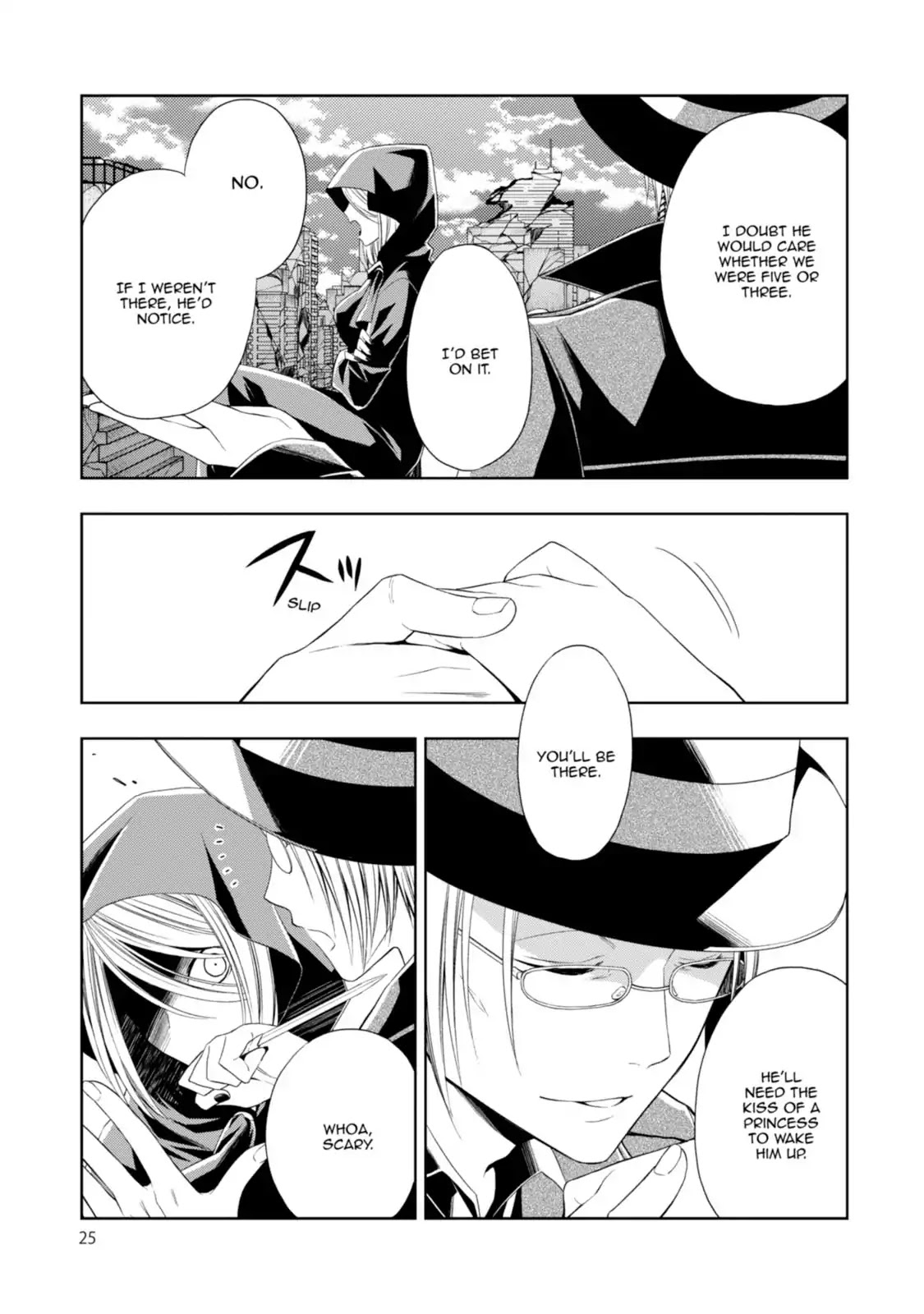 Mahou Sensou Chapter 13 page 25 - Chapter 13: Quartet in the Test