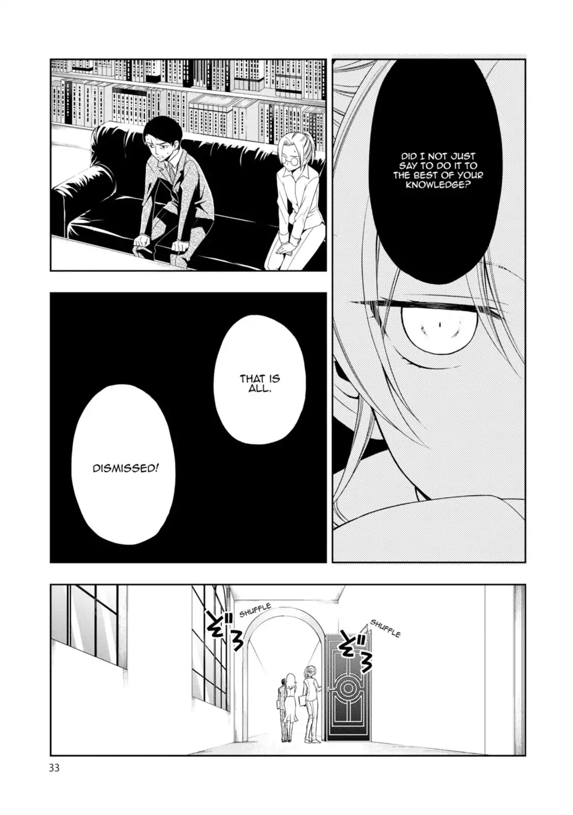 Mahou Sensou Chapter 13 page 33 - Chapter 13: Quartet in the Test