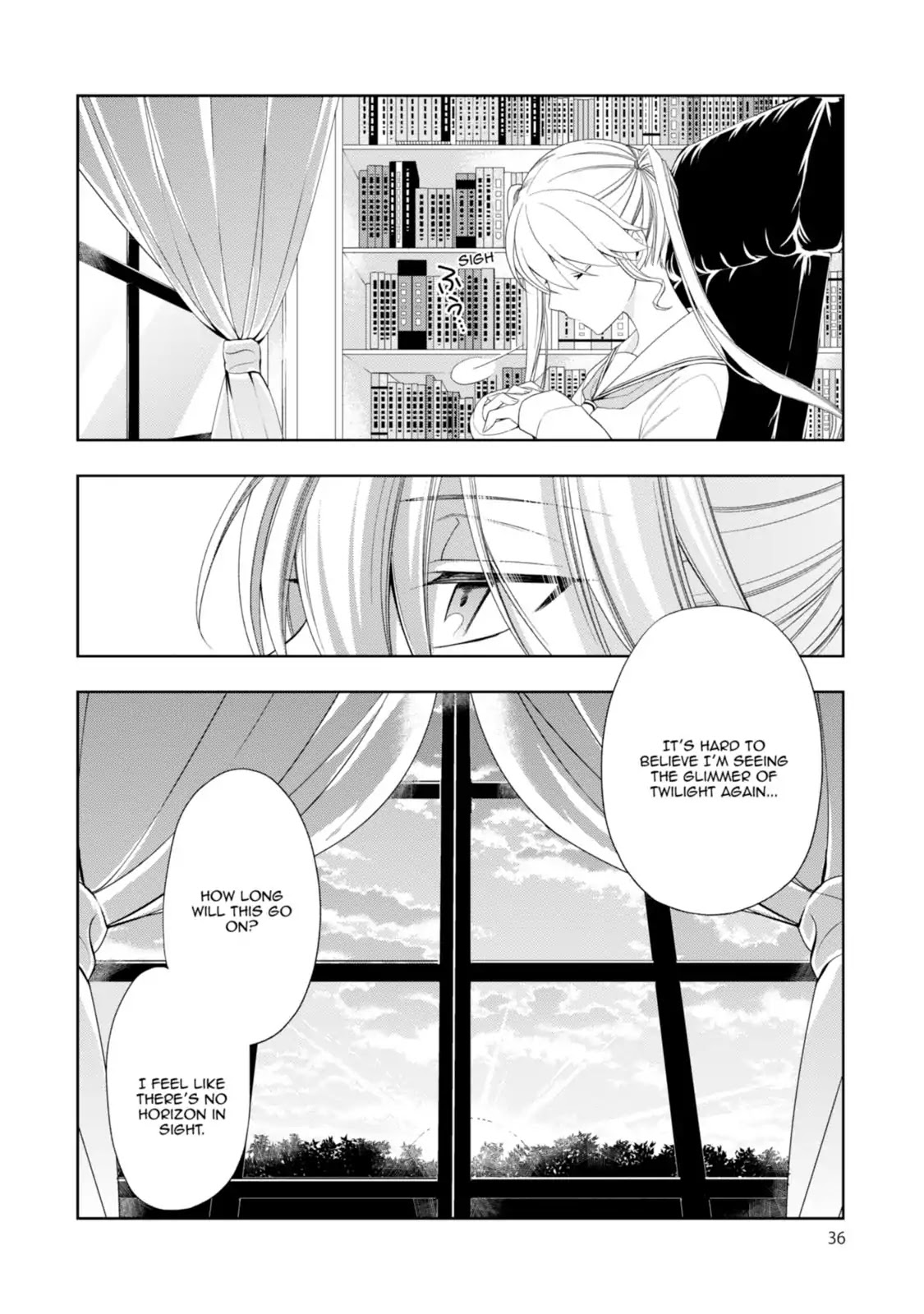 Mahou Sensou Chapter 13 page 36 - Chapter 13: Quartet in the Test
