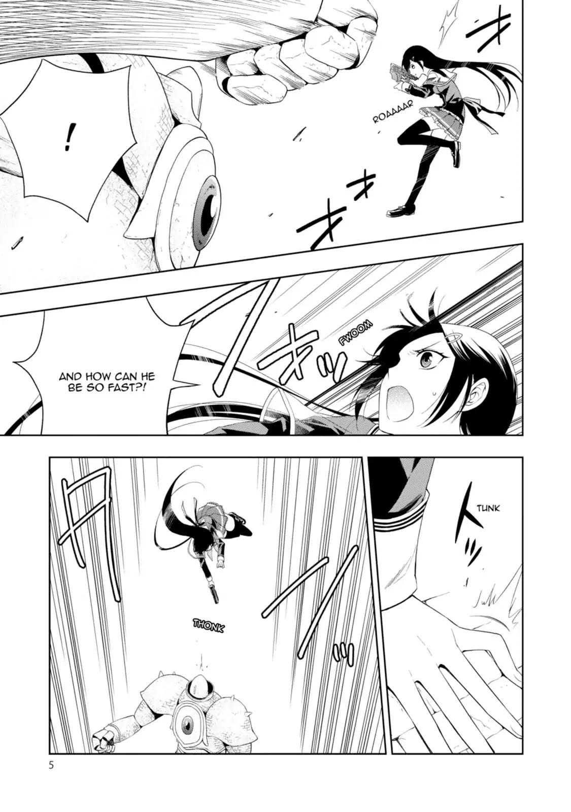 Mahou Sensou Chapter 13 page 6 - Chapter 13: Quartet in the Test