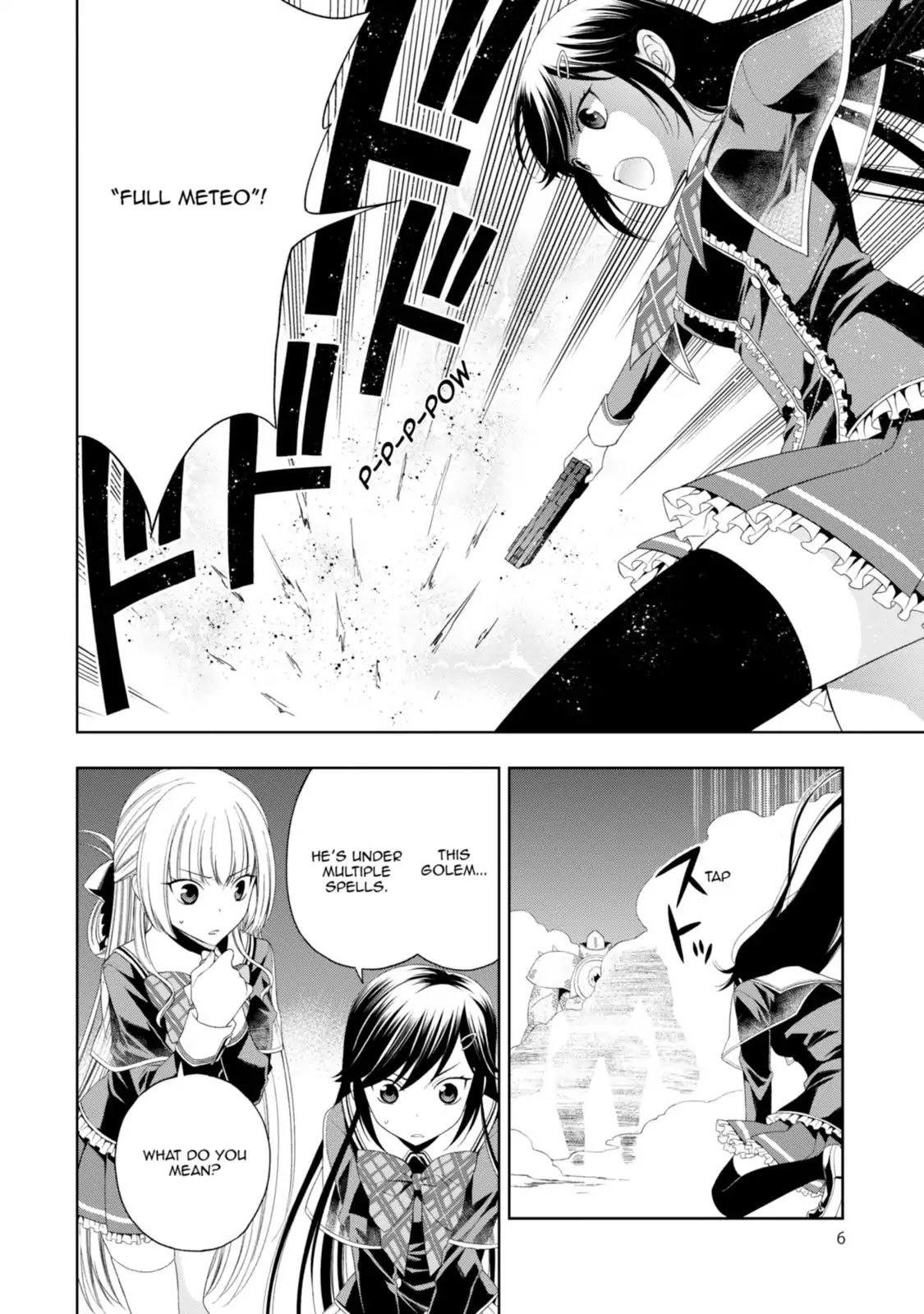 Mahou Sensou Chapter 13 page 7 - Chapter 13: Quartet in the Test