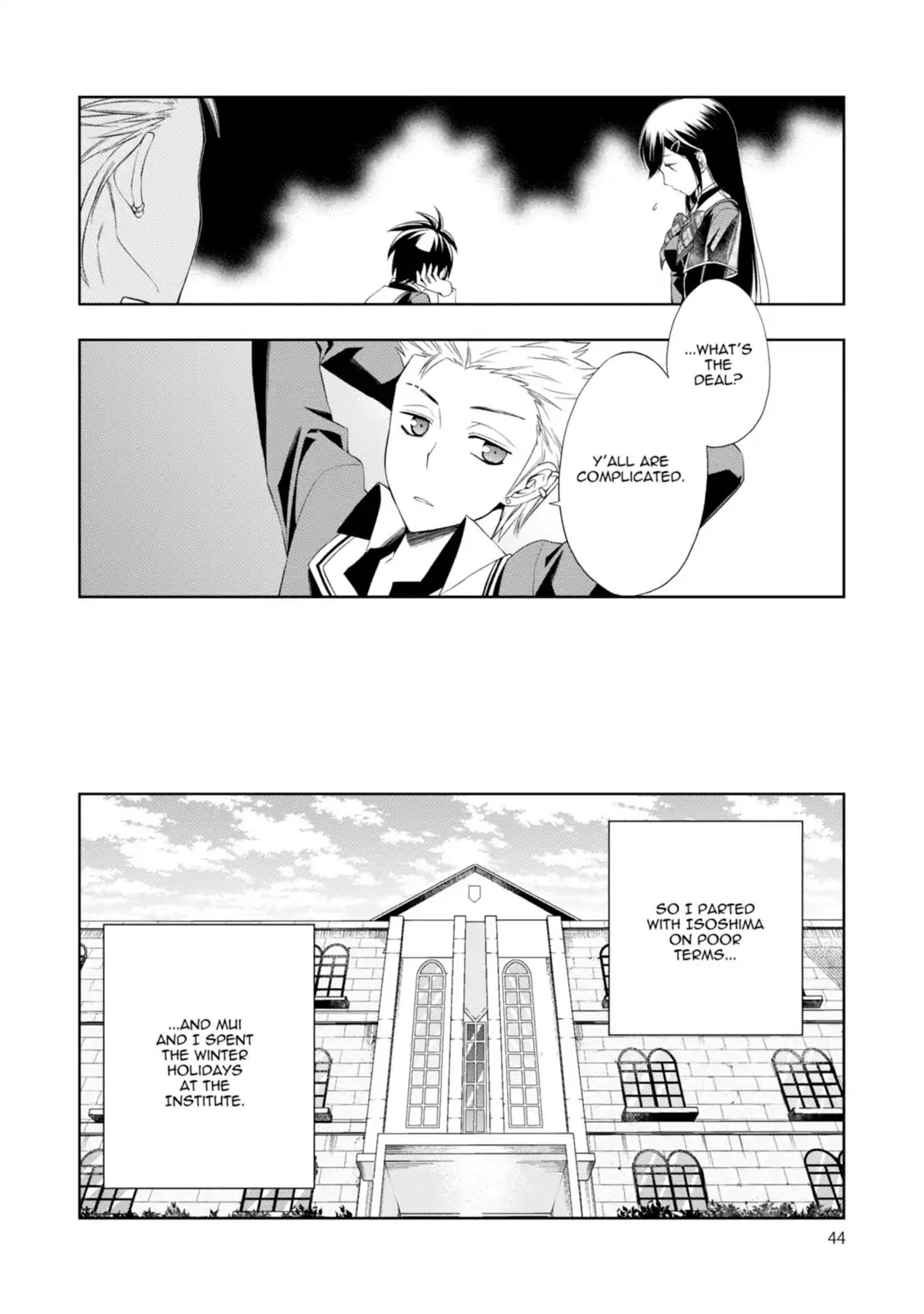 Mahou Sensou Chapter 14 page 8 - Chapter 14: Childhood Friends