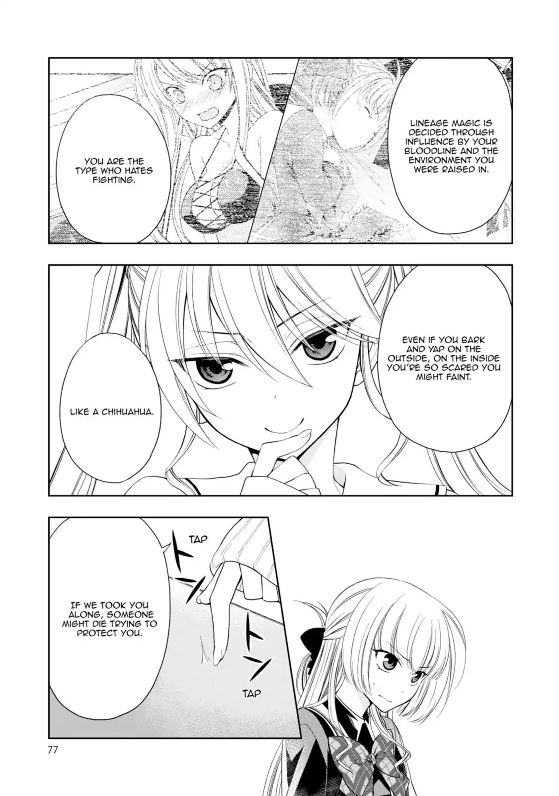 Mahou Sensou Chapter 15 page 3 - Chapter 15: Deep Crimson at Sea