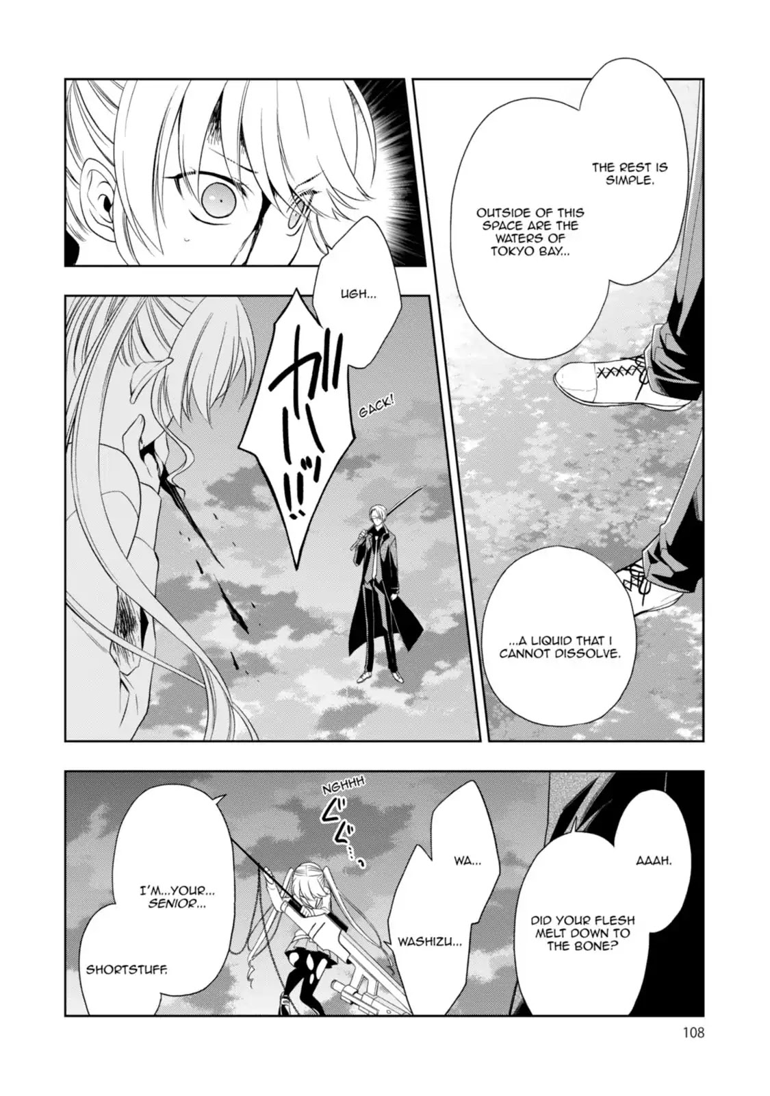 Mahou Sensou Chapter 15 page 34 - Chapter 15: Deep Crimson at Sea