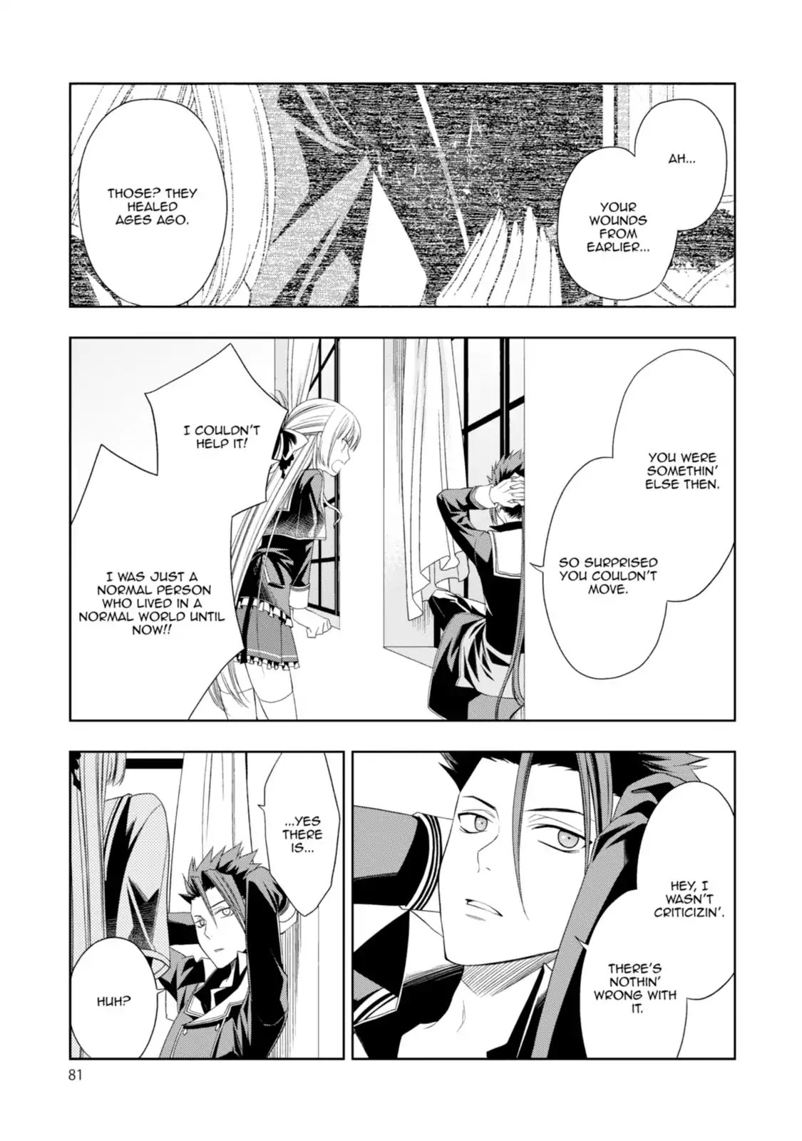 Mahou Sensou Chapter 15 page 7 - Chapter 15: Deep Crimson at Sea