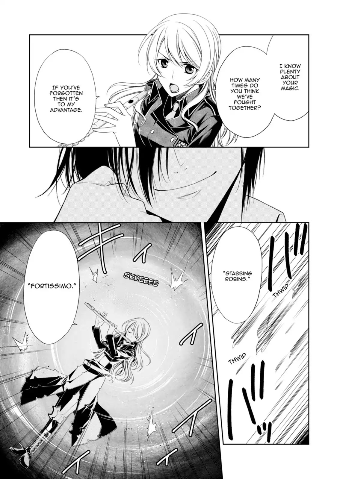Mahou Sensou Chapter 16 page 11 - Chapter 16: Light Blue Electric Shock
