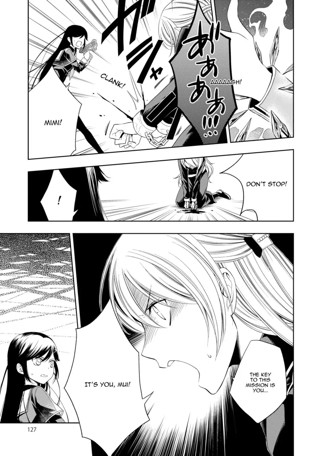 Mahou Sensou Chapter 16 page 13 - Chapter 16: Light Blue Electric Shock